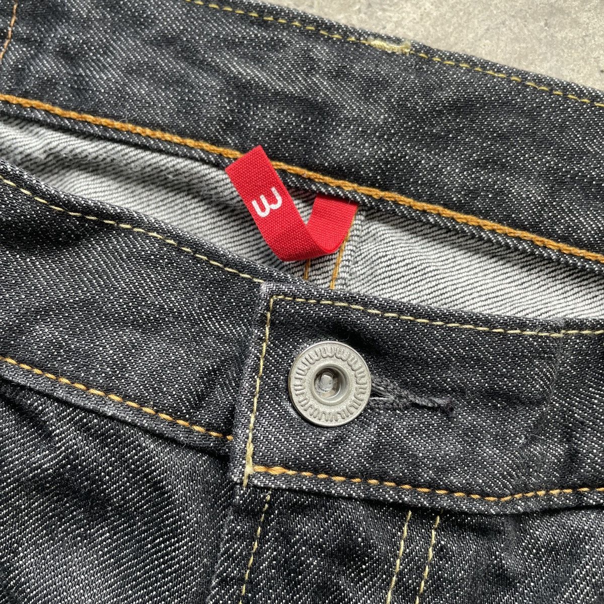 Japanese Brand W33x28.5💥 Vintage Japanese Brand Black Jeans Pants Denim Size US 33 - 7 Thumbnail