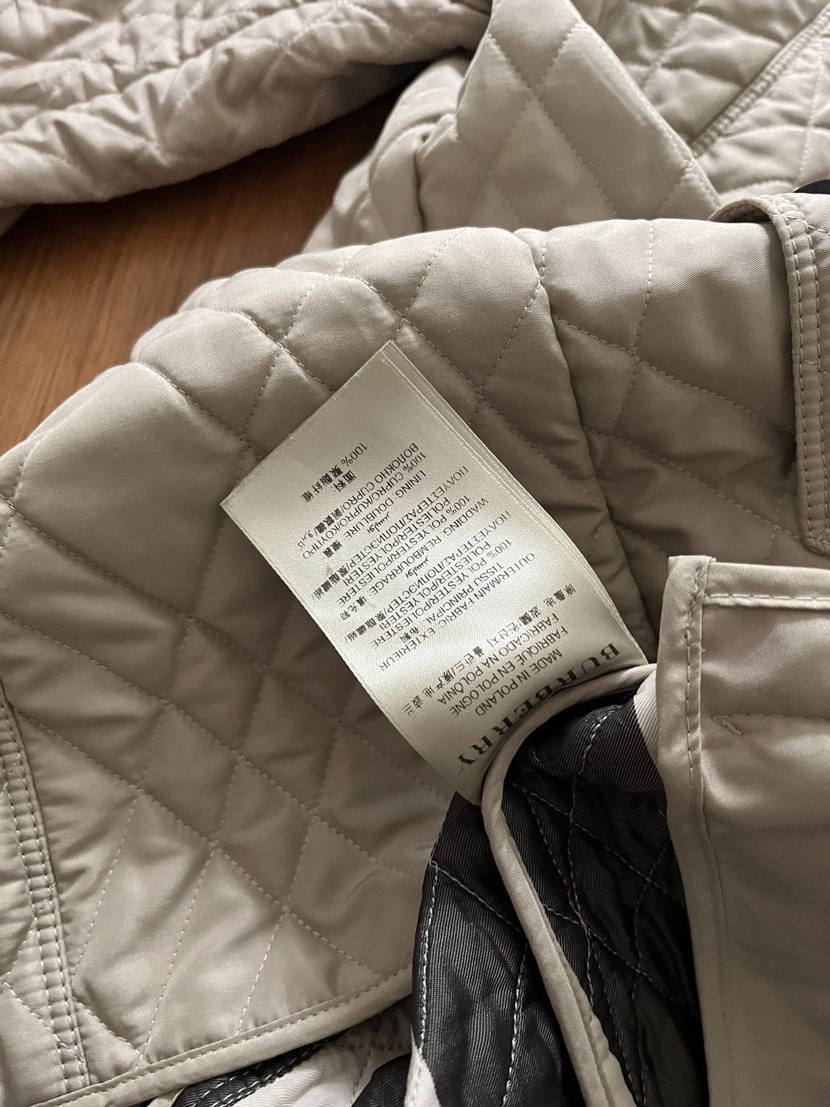 Burberry Burberry lightweight quilted short coat Beige Size S / US 4 / IT 40 - 4 Thumbnail