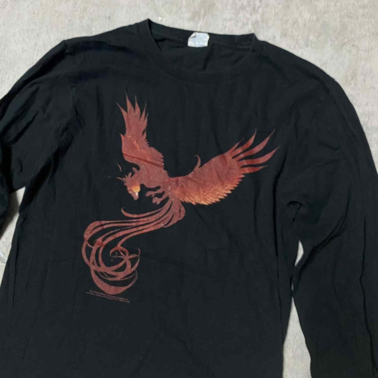 Other Black long sleeve Phoenix Rising graphic tee #grunge Size US S / EU 44-46 / 1 - 2 Thumbnail
