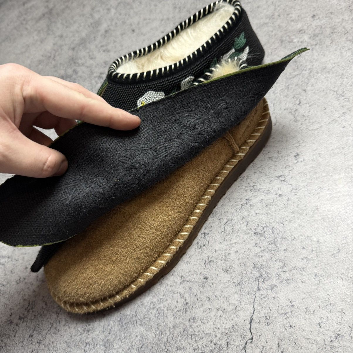 DENIM TEARS × Ugg NEW UGG X Denim Tears Tasman Slippers LowTop Size US 11 / EU 44 - 7 Thumbnail