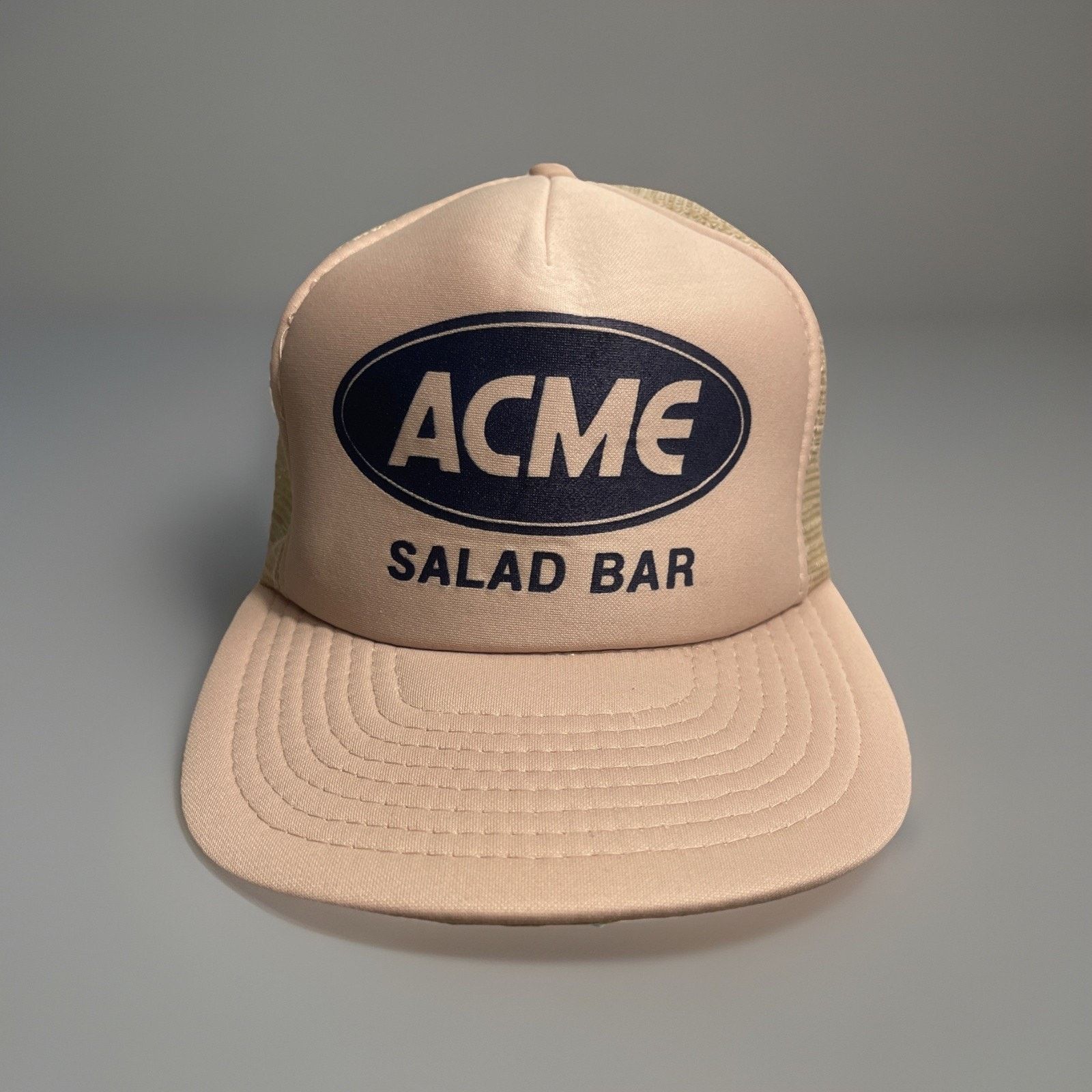 Vintage rucker Hat Snapback Cap ACME Food Service Salad Bar NWOT Size ONE SIZE - 1 Thumbnail