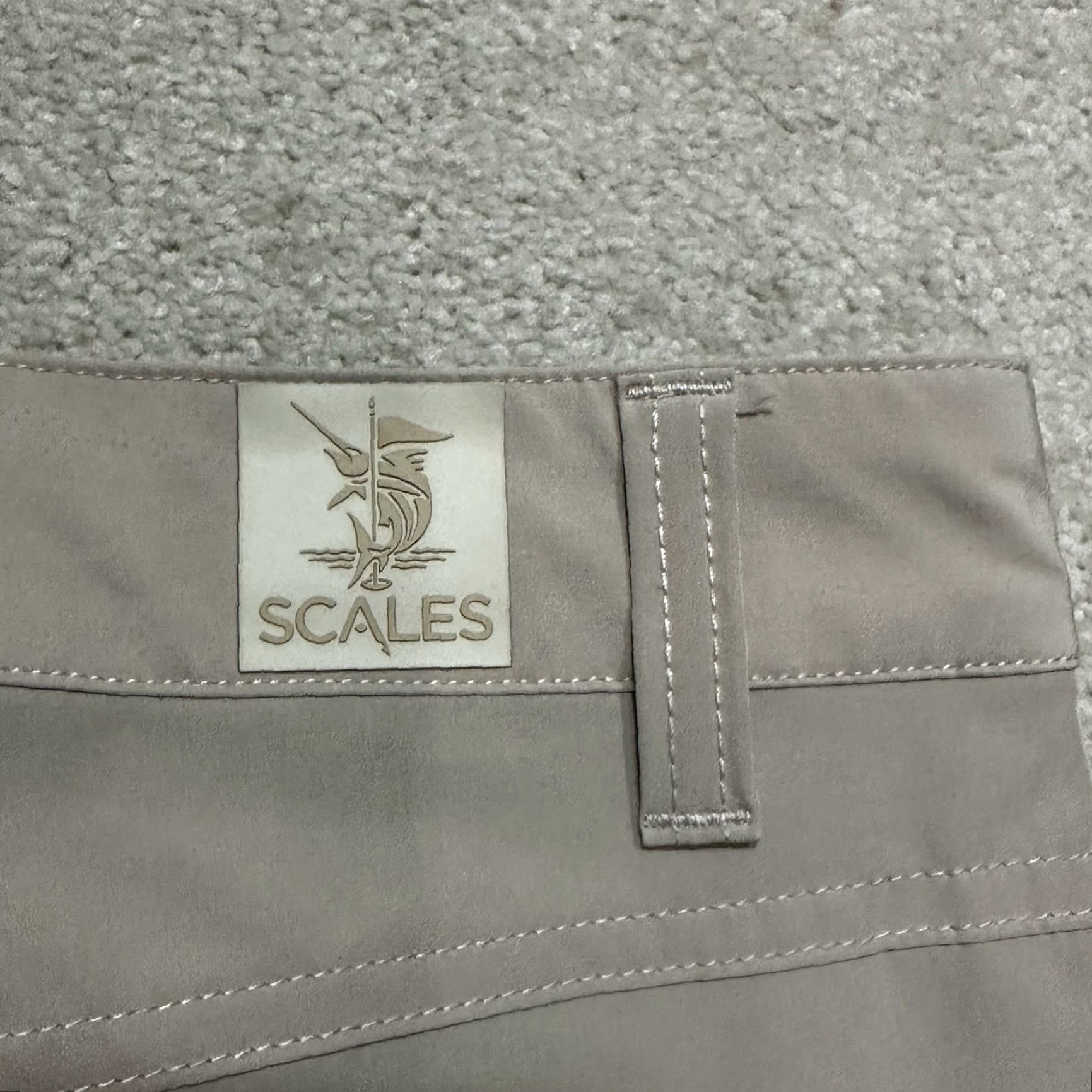 Orvis NWOT Orvis Scales Pants Men's 32x32 Beige Fishing Stretch Performance Straight Leg Regular Rise 5-Pocket Zipper Button Size US 32 / EU 48 - 5 Thumbnail