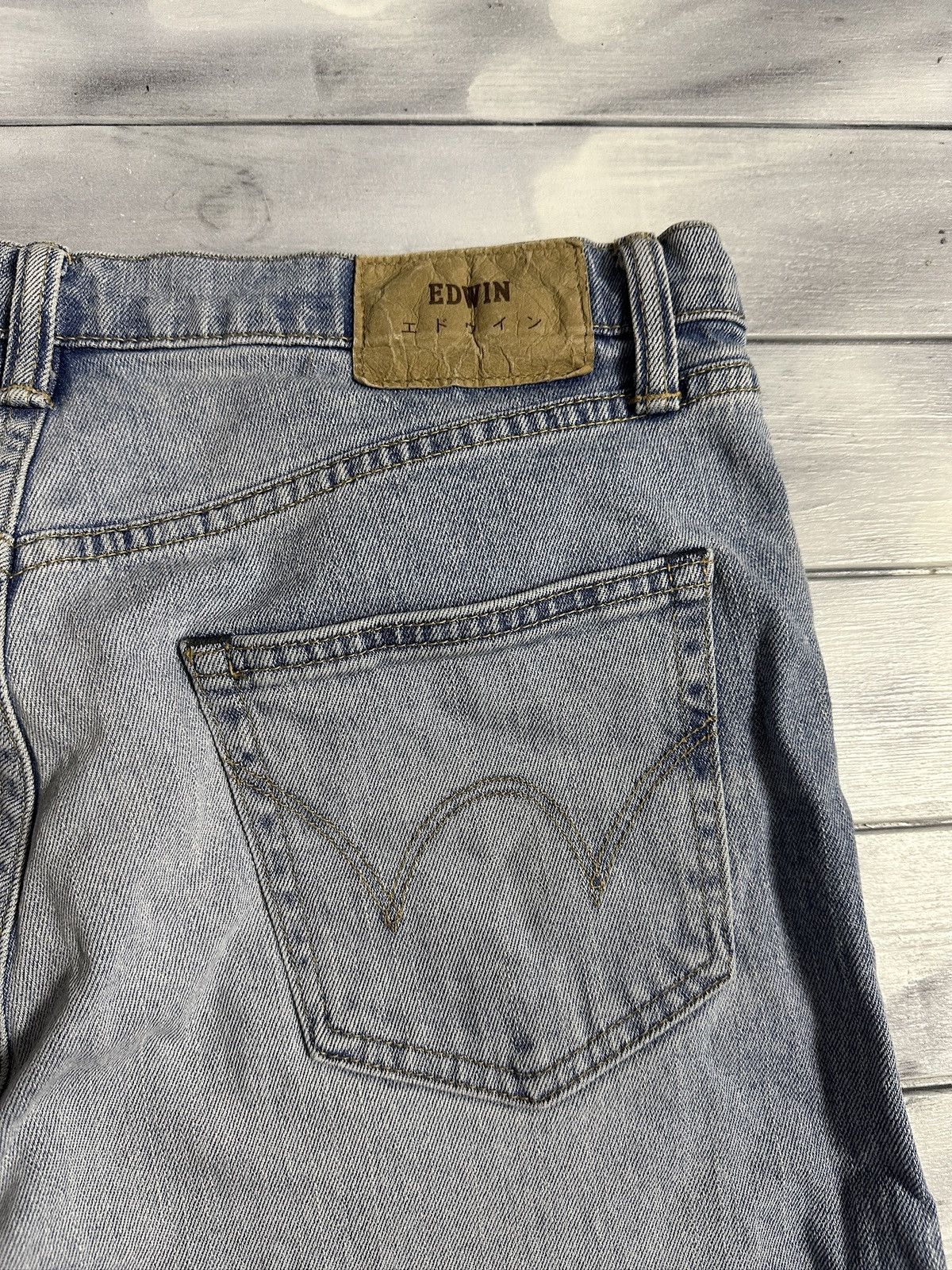 Edwin Rare Vintage Edwin Made In Japan Denim Pants Jeans Size US 32 / EU 48 - 6 Thumbnail