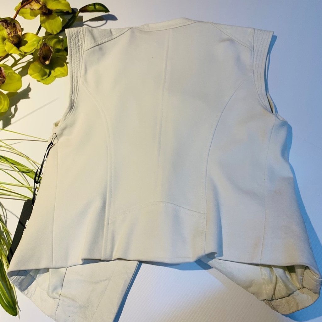 Bebe Bebe BN Genuine leather beige vest S Size S / US 4 / IT 40 - 7 Thumbnail