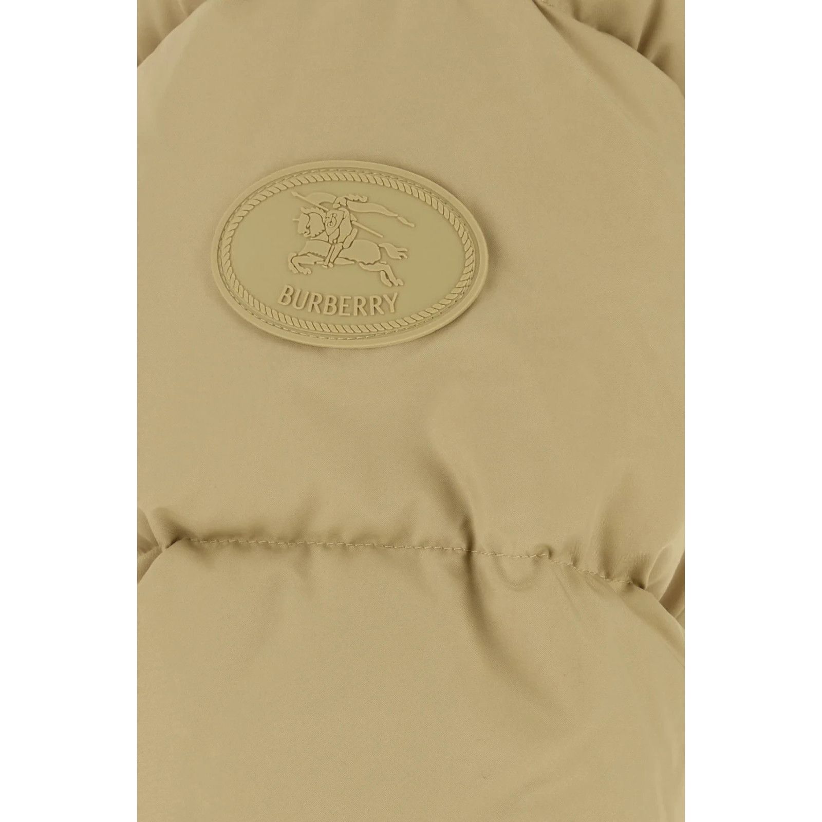 Burberry BURBERRY Beige Polyester Down Jacket New & Authentic (Men's Size US XL / EU 56 / 4 - 3 Thumbnail