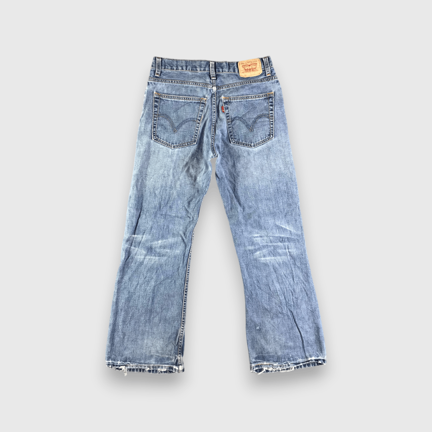 Levi's Vintage Blue Wash Levis 527 Jeans-J3714 Size US 30 / EU 46 - 2 Thumbnail