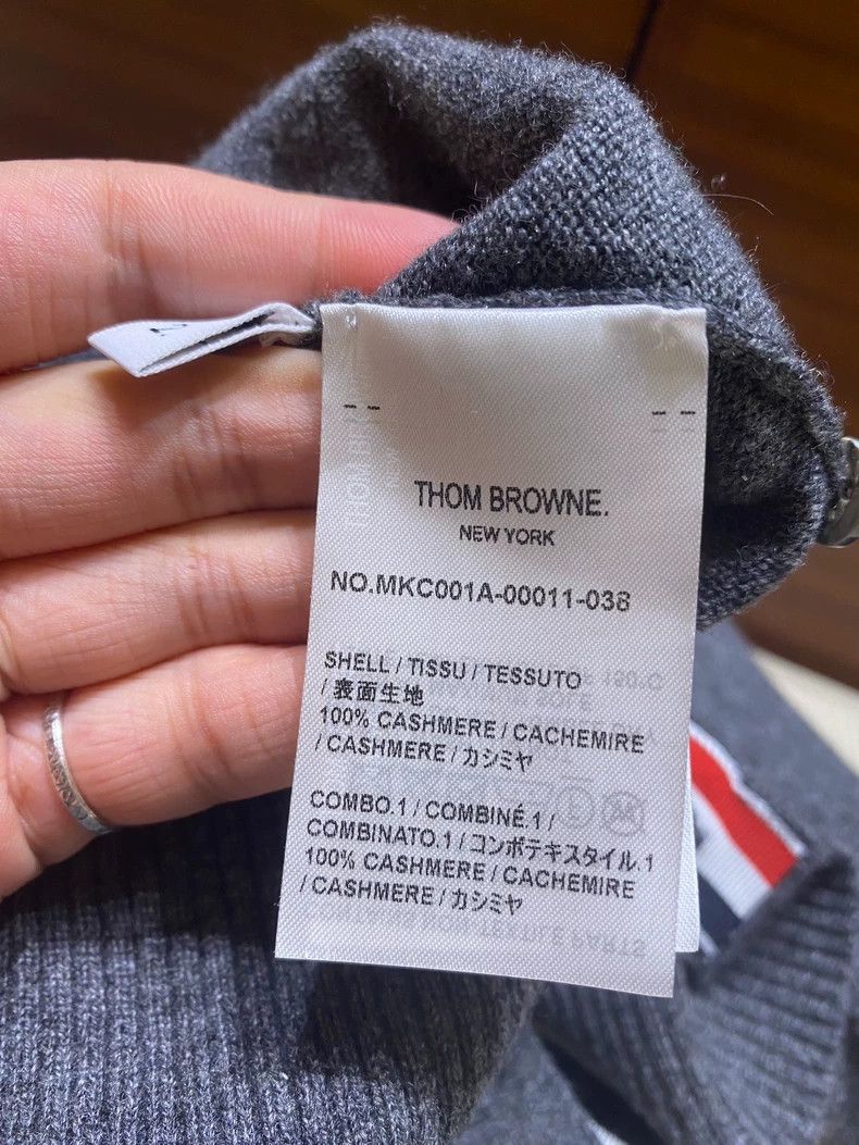 Thom Browne Thom Browne Cashmere cardigan Size US M / EU 48-50 / 2 - 5 Thumbnail