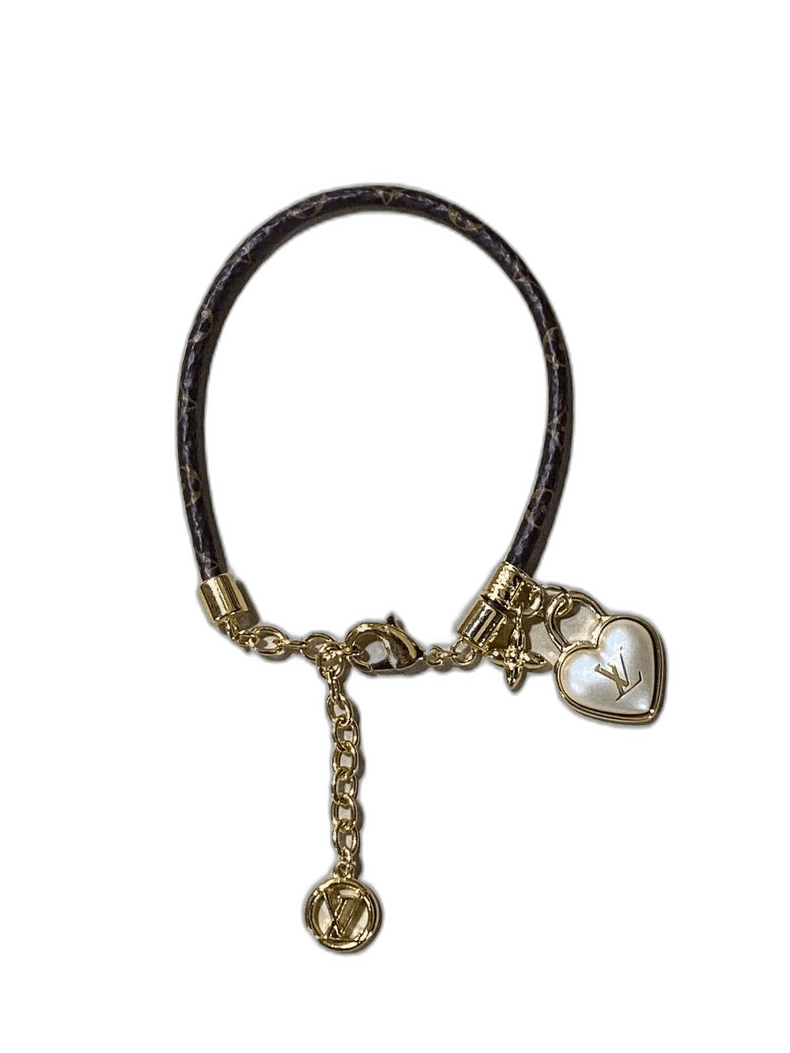 Louis Vuitton Louis Vuitton Heart Logo Bracelet-yf Size ONE SIZE - 1 Thumbnail