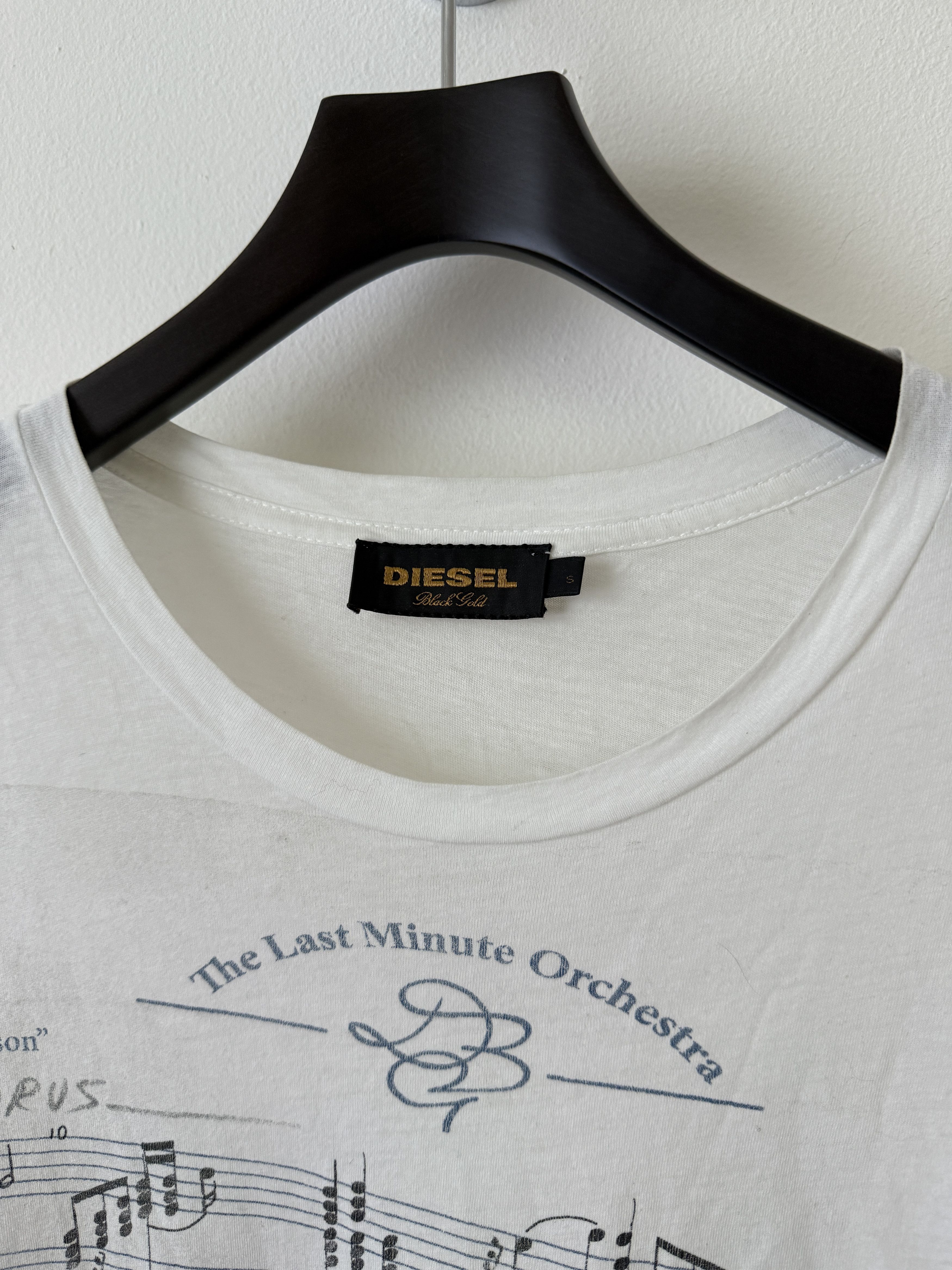 Diesel Black Gold Piano Sheet Music Tee Size US S / EU 44-46 / 1 - 5 Thumbnail