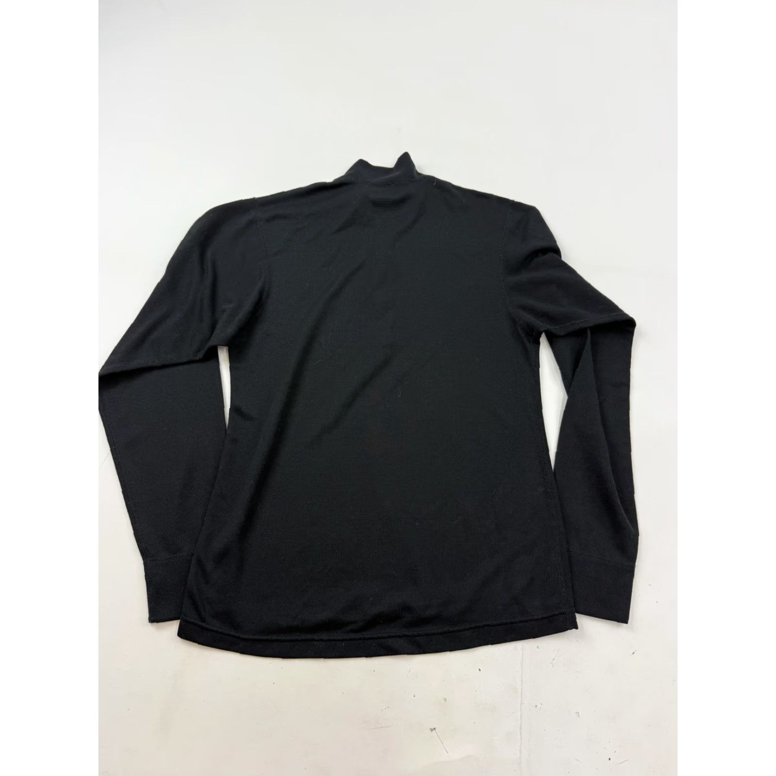 Vintage REI Pullover Mens Small Black 1/4 Zip Lightweight Long Sleeve Base Layer Top Size US S / EU 44-46 / 1 - 4 Thumbnail