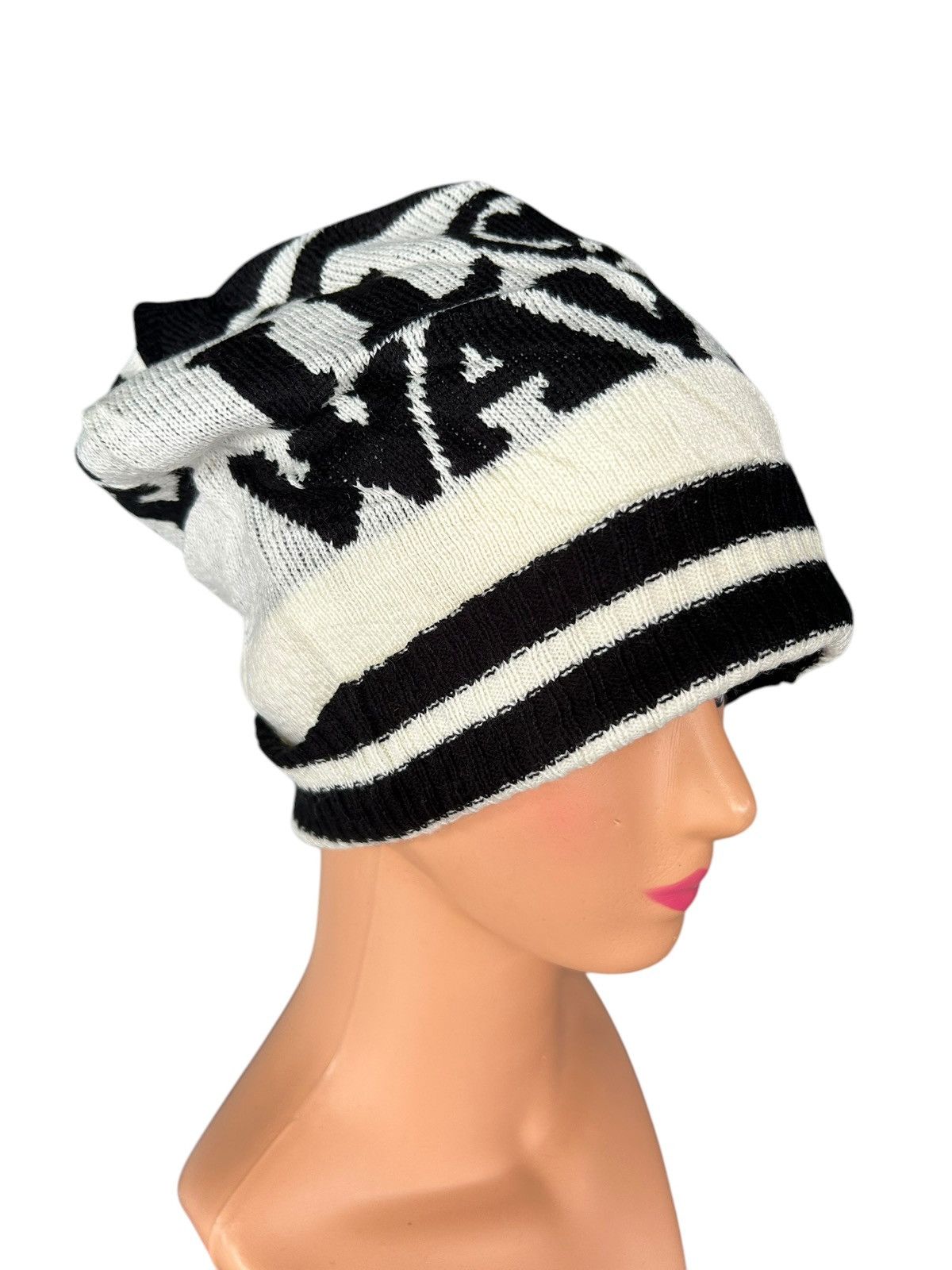 Japanese Brand × Kapital × Vintage I LOVE WAVE knitt Beanie Hats Size ONE SIZE - 4 Thumbnail