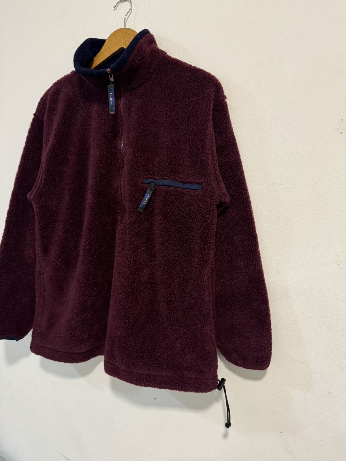 L.L. Bean × Vintage Vintage LL BEAN Half Zipper Fleece Size US M / EU 48-50 / 2 - 3 Thumbnail