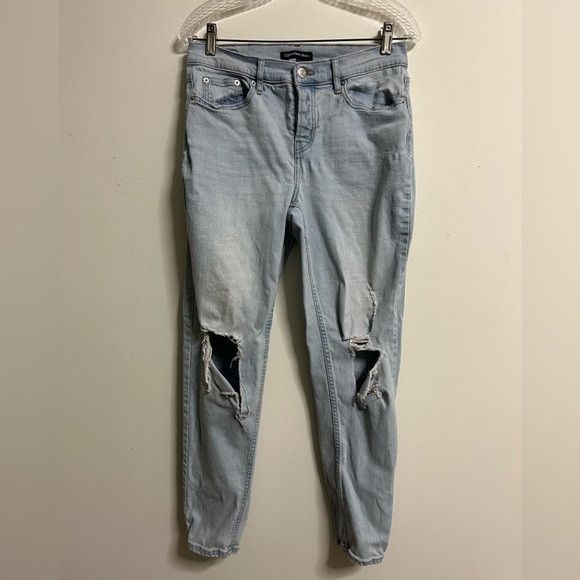 Calvin Klein Calvin Klein Ripped Skinny Jeans Size 29" - 1 Thumbnail