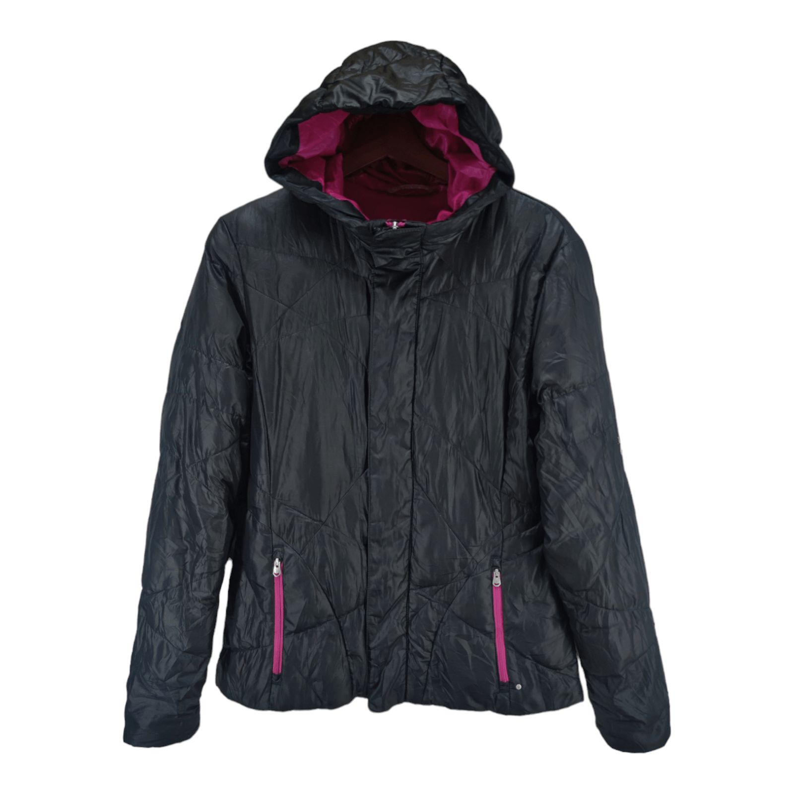 Spyder Spyder Ladies Quilted Puffer Jacket Black Hoodie Size M / US 6-8 / IT 42-44 - 1 Thumbnail