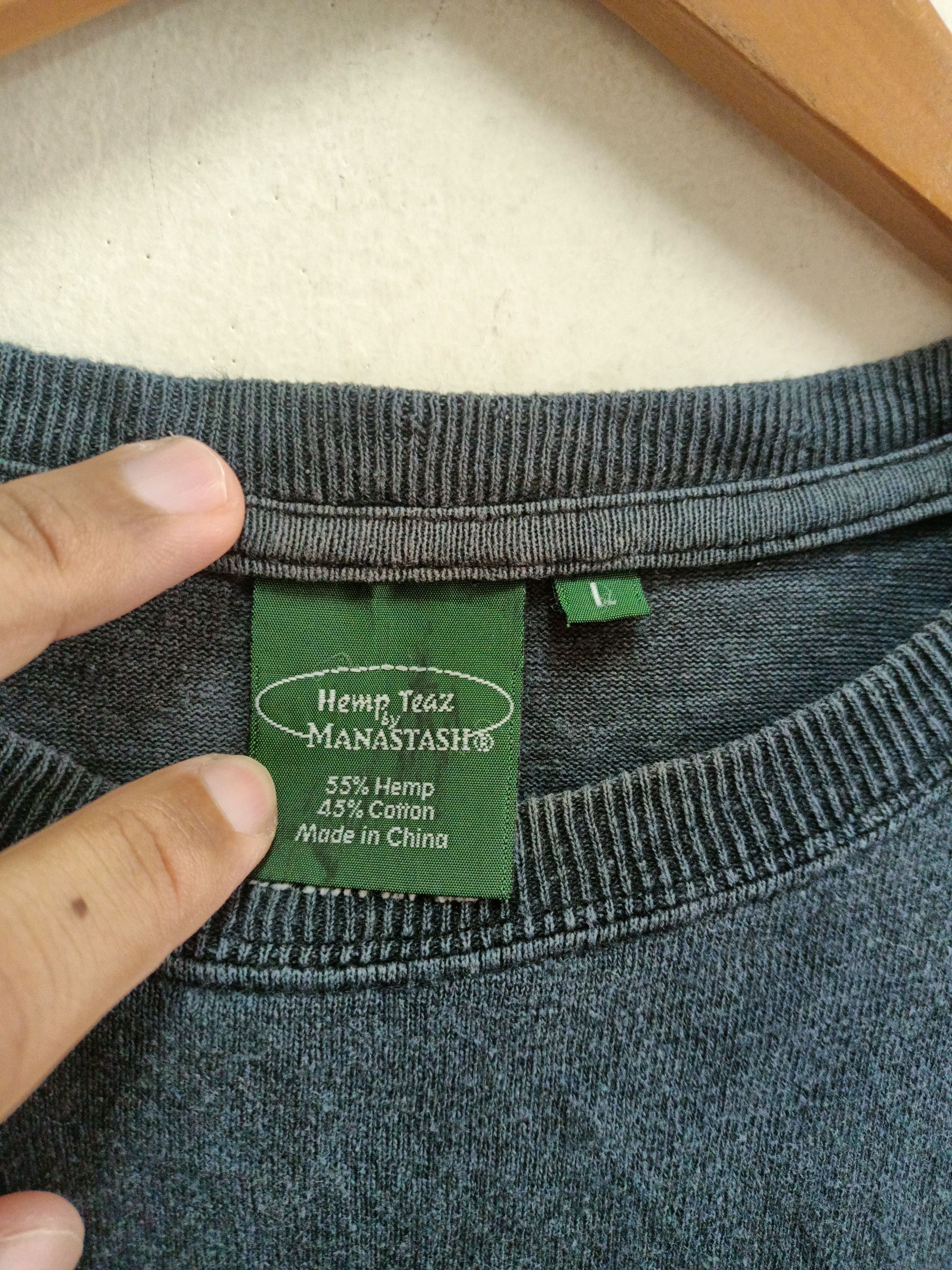 Manastash Vintage Manastash Hemp Teaz outdoor t-shirt Size US L / EU 52-54 / 3 - 3 Thumbnail
