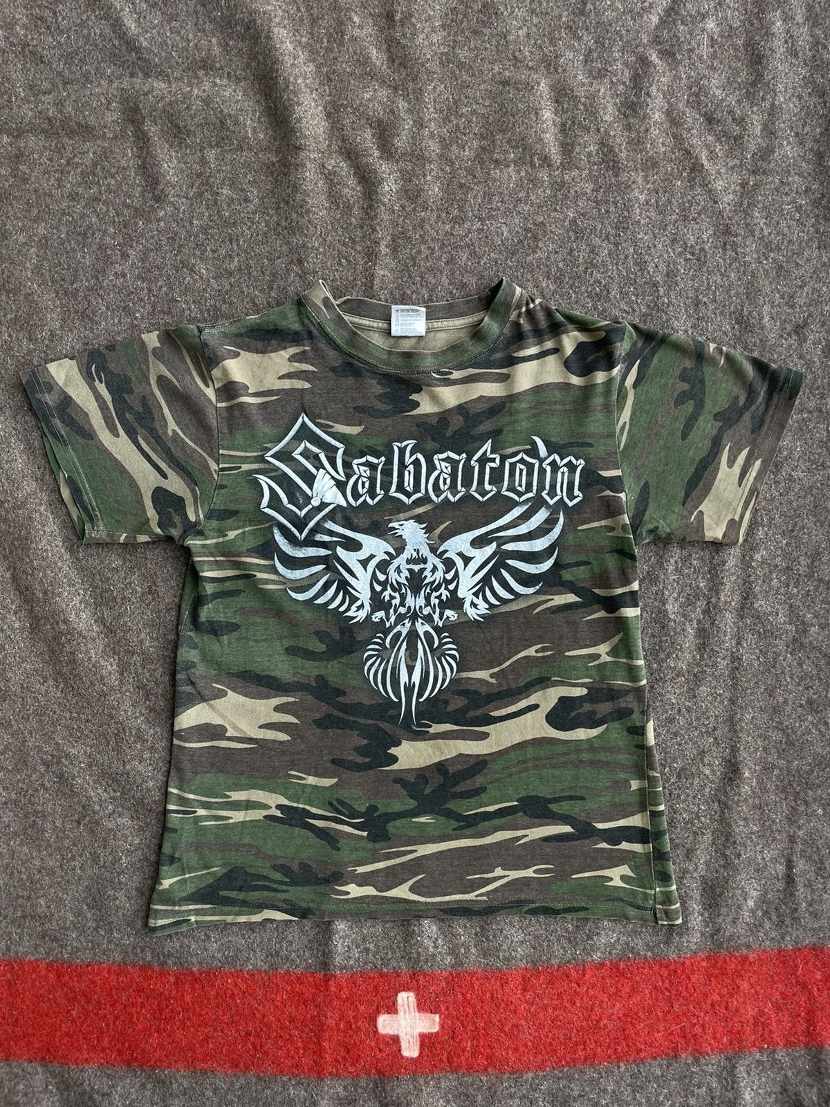 Anvil × Band Tees Sabaton T-Shirt Size US S / EU 44-46 / 1 - 1 Thumbnail