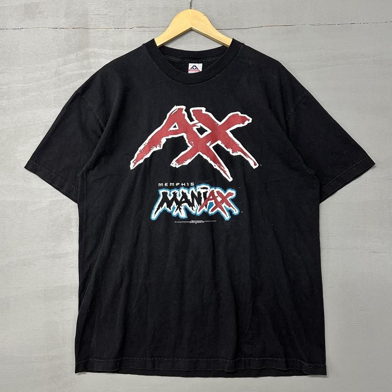 Vintage Vintage Memphis Maxiax XFL Football Y2K Shirt XL Size US XL / EU 56 / 4 - 1 Thumbnail