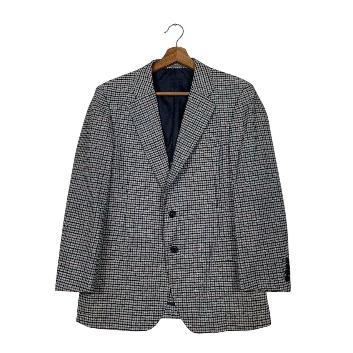 Burberry Vintage Burberrys Checkered Casual Jacket Size US M / EU 48-50 / 2 - 1 Thumbnail