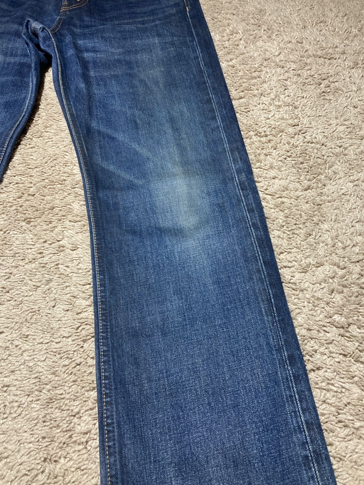 Celine AW24 Celine Indigo Dark Wash Straight Leg Kurt Jeans Hedi Size US 26 / EU 42 - 6 Thumbnail