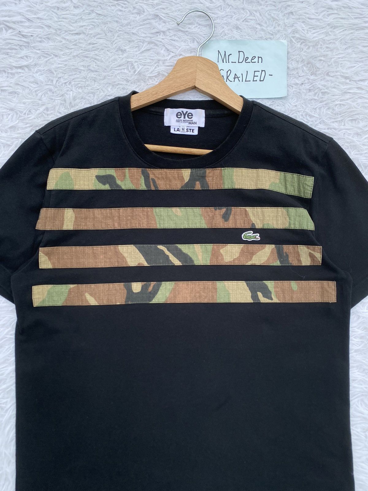 Junya Watanabe × Lacoste Rare AD2006 Lacoste x CDG Junya Watanabe Camo Tshirt Size US M / EU 48-50 / 2 - 1 Thumbnail