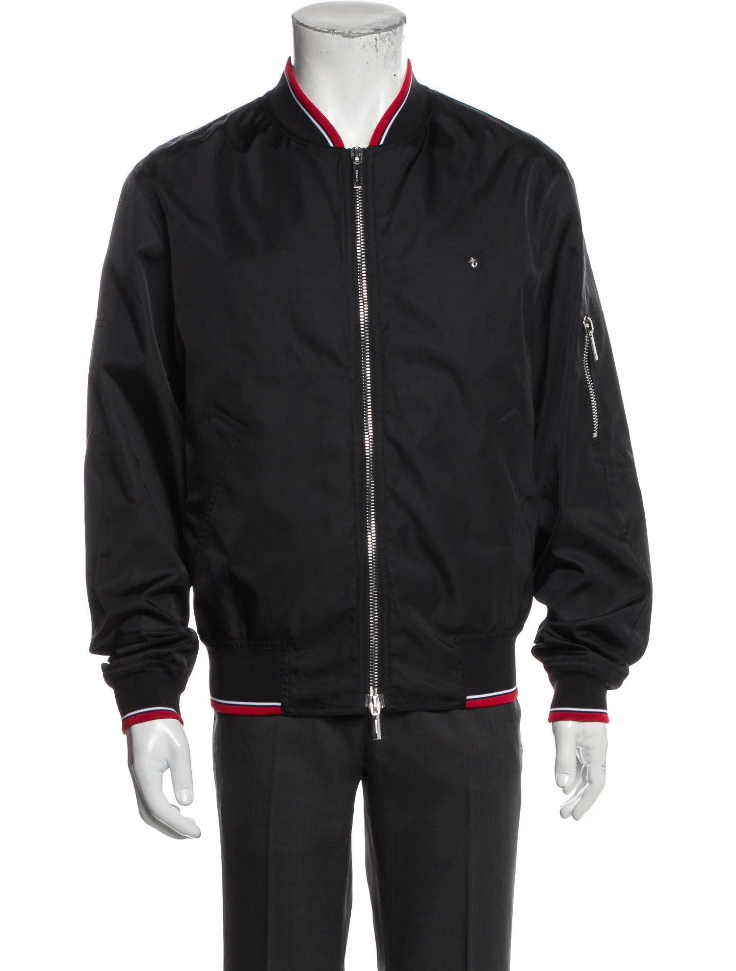 Dior Dior Homme Light Jacket Black Red Bee With tags M 50 Size US M / EU 48-50 / 2 - 1 Thumbnail