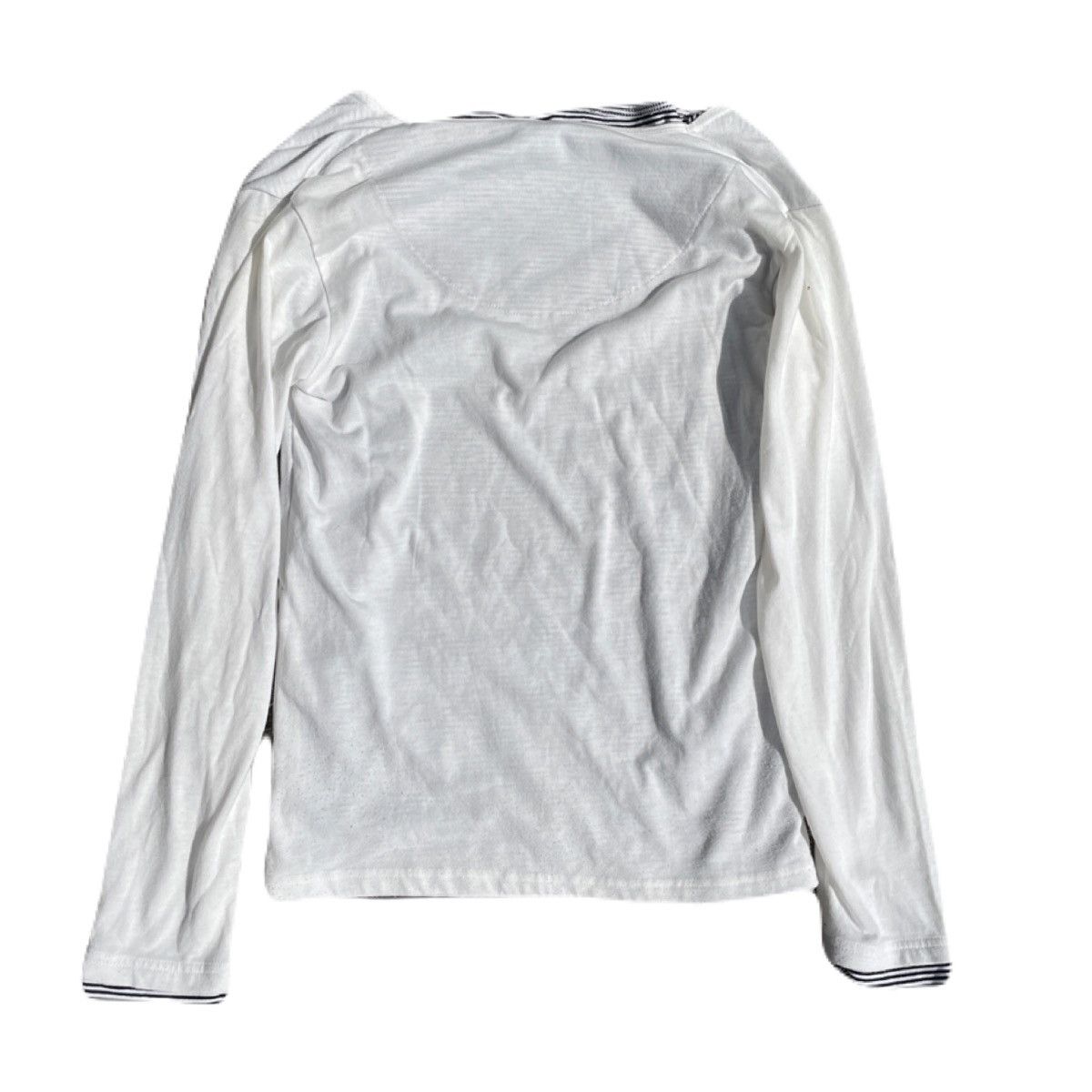 If Six Was Nine 2000s Japanese archive Poem Drape Layered Long Sleeve Tee Size US S / EU 44-46 / 1 - 4 Thumbnail