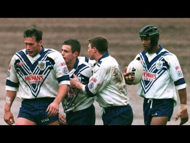 Vintage Vintage 1991/93 St Helens Umbro Rugby Jersey Shirt Rare Size US L / EU 52-54 / 3 - 3 Thumbnail