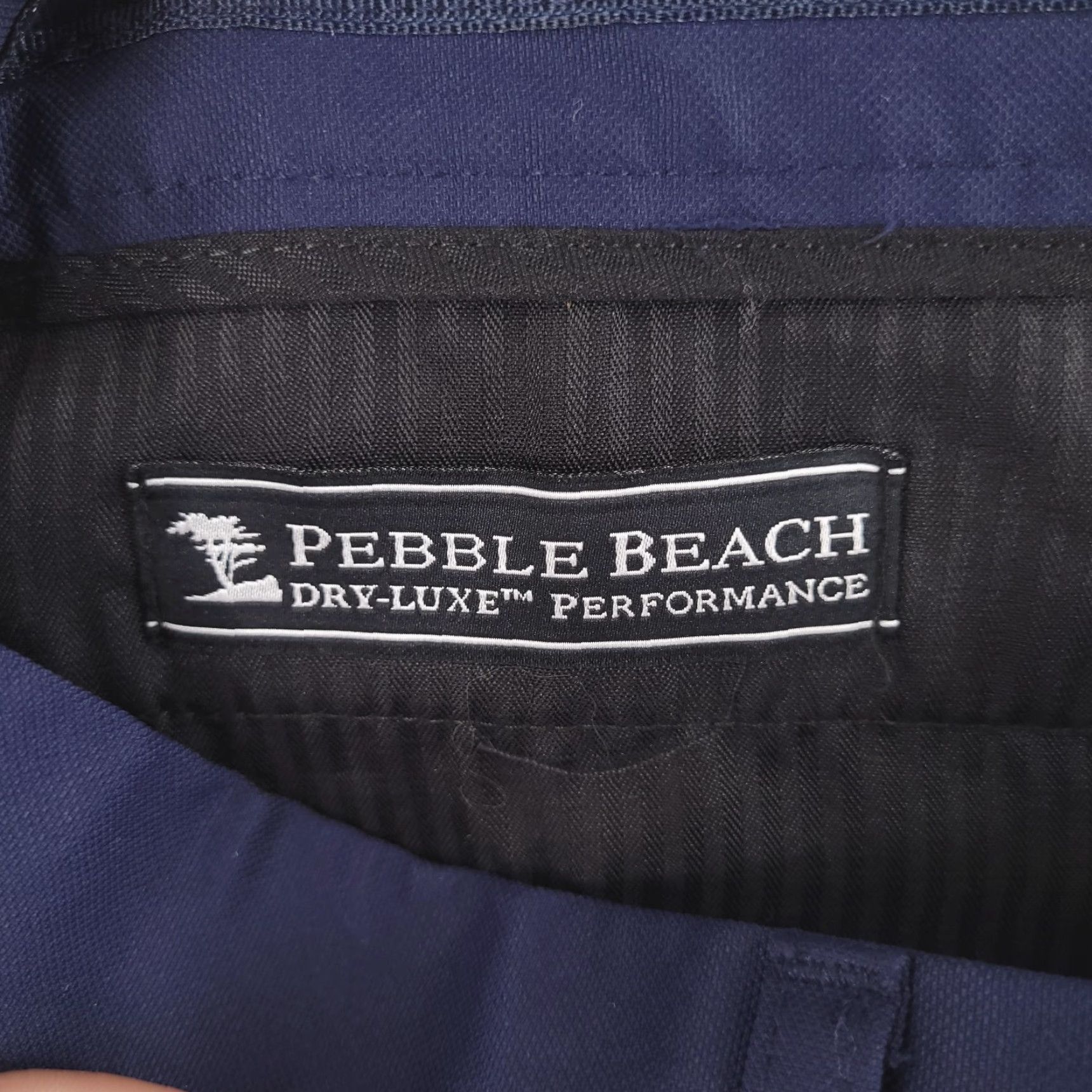 Vintage Pebble Beach Mens 36 Blue Golf Performance Cargo Polyester Shorts Size US 36 / EU 52 - 4 Thumbnail