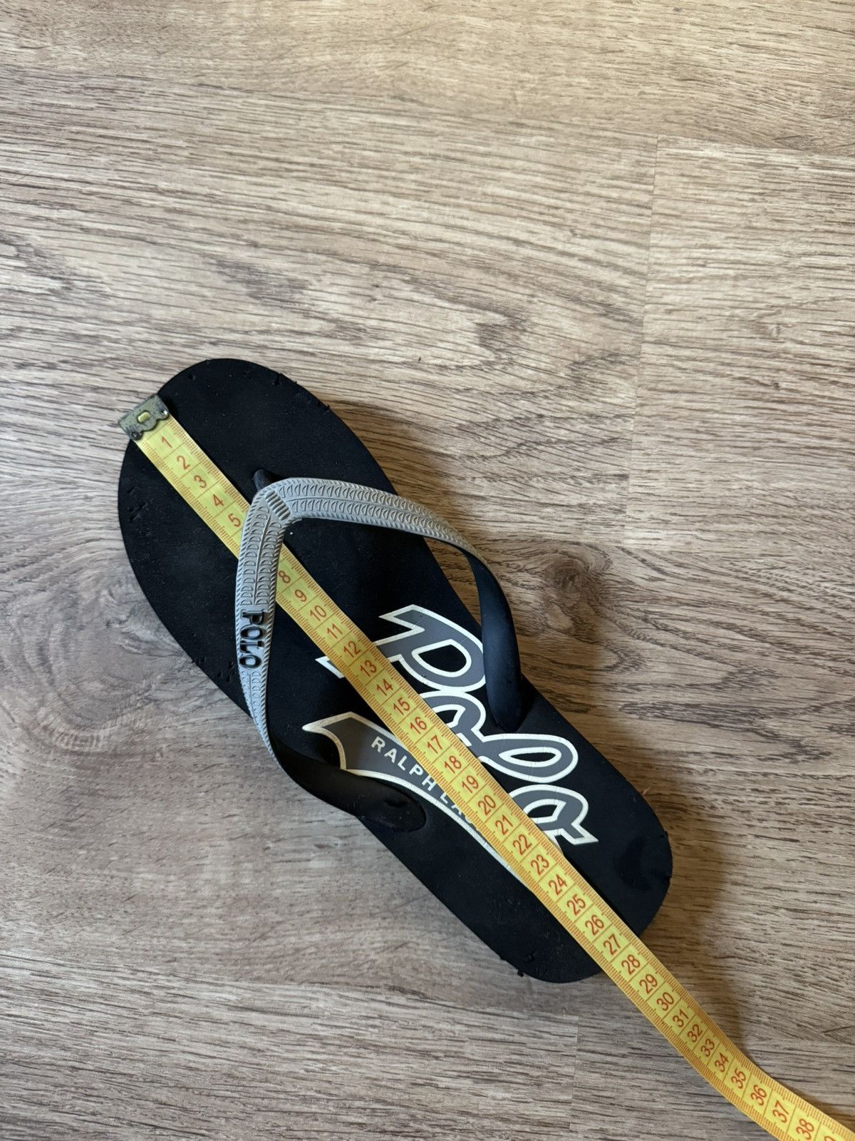 Polo Ralph Lauren ❗️NEW ❗️Polo Ralph Lauren Black big logo flip flops Size US 9.5 / EU 42-43 - 1 Thumbnail