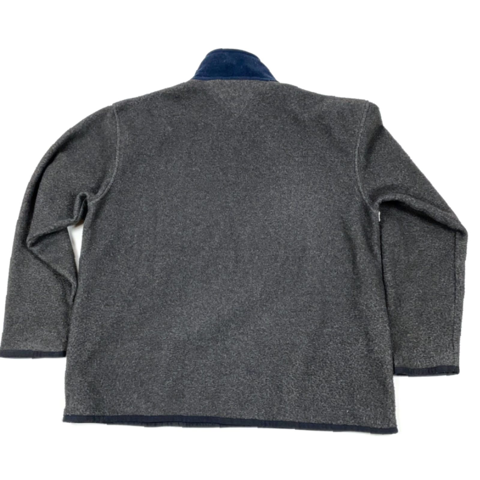 Tommy Hilfiger VINTAGE Tommy Hilfiger Gray 1/4 Zip Pullover Fleece Adult XL Embroidered Spell Out Jacket Men Regular Gray 90s Hipster Retro Casual Zip Size US XL / EU 56 / 4 - 2 Thumbnail