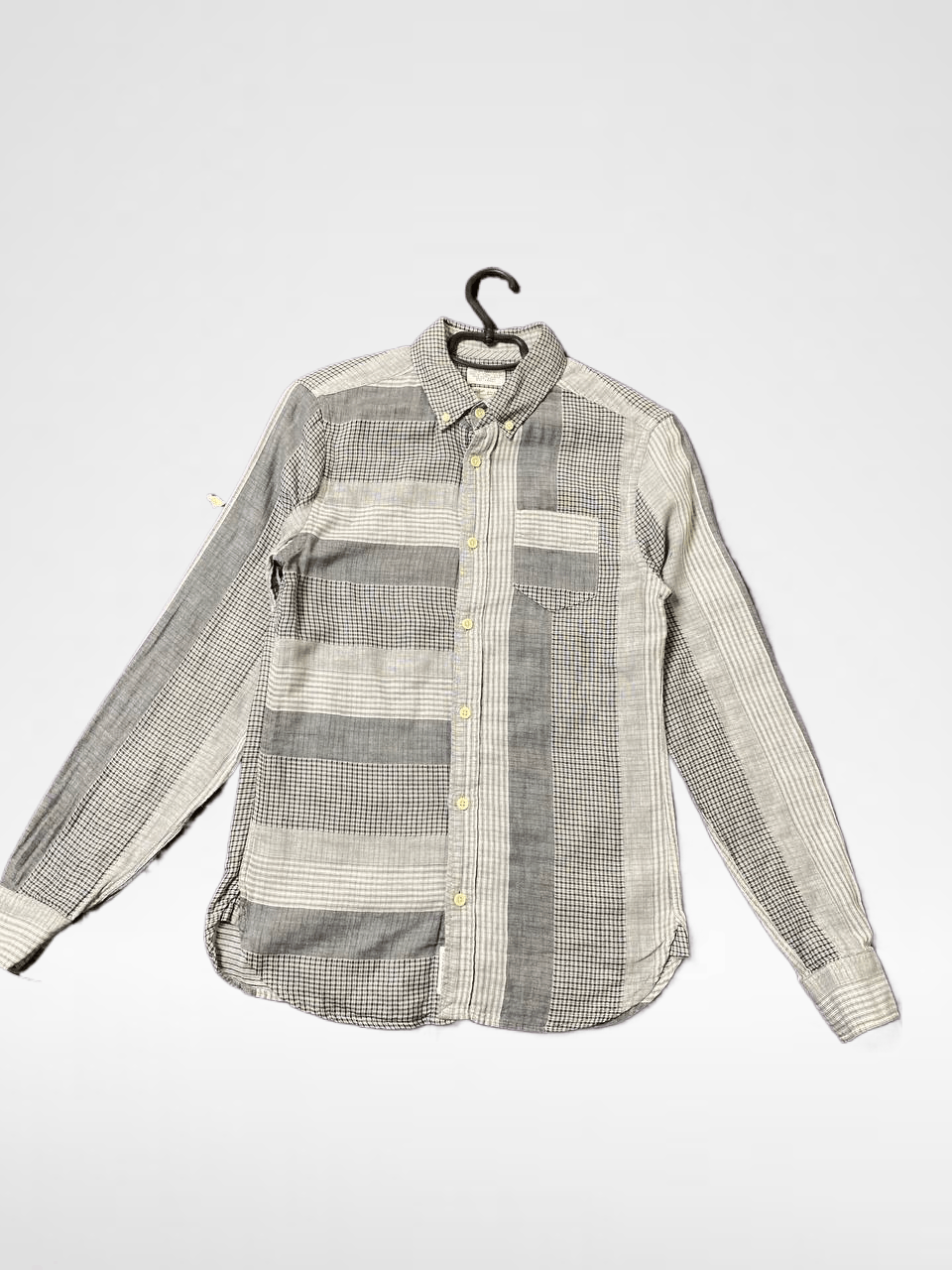 Allsaints Avant-Garde Print Shirt VINTAGE Allsaints Y2K Size US XS / EU 42 / 0 - 1 Thumbnail