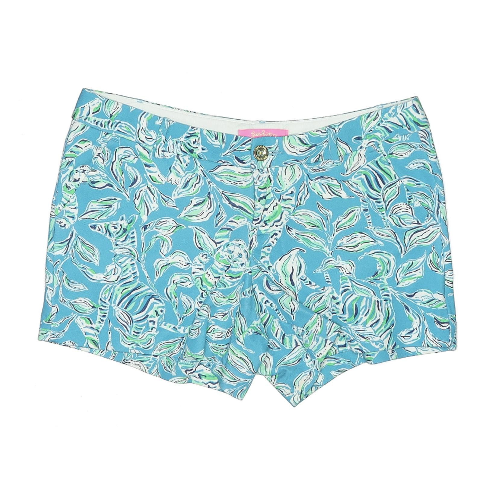 Other Lilly Pulitzer Size 6 Board Shorts in Blue Paisley Print Size 28" / US 6 / IT 42 - 1 Thumbnail