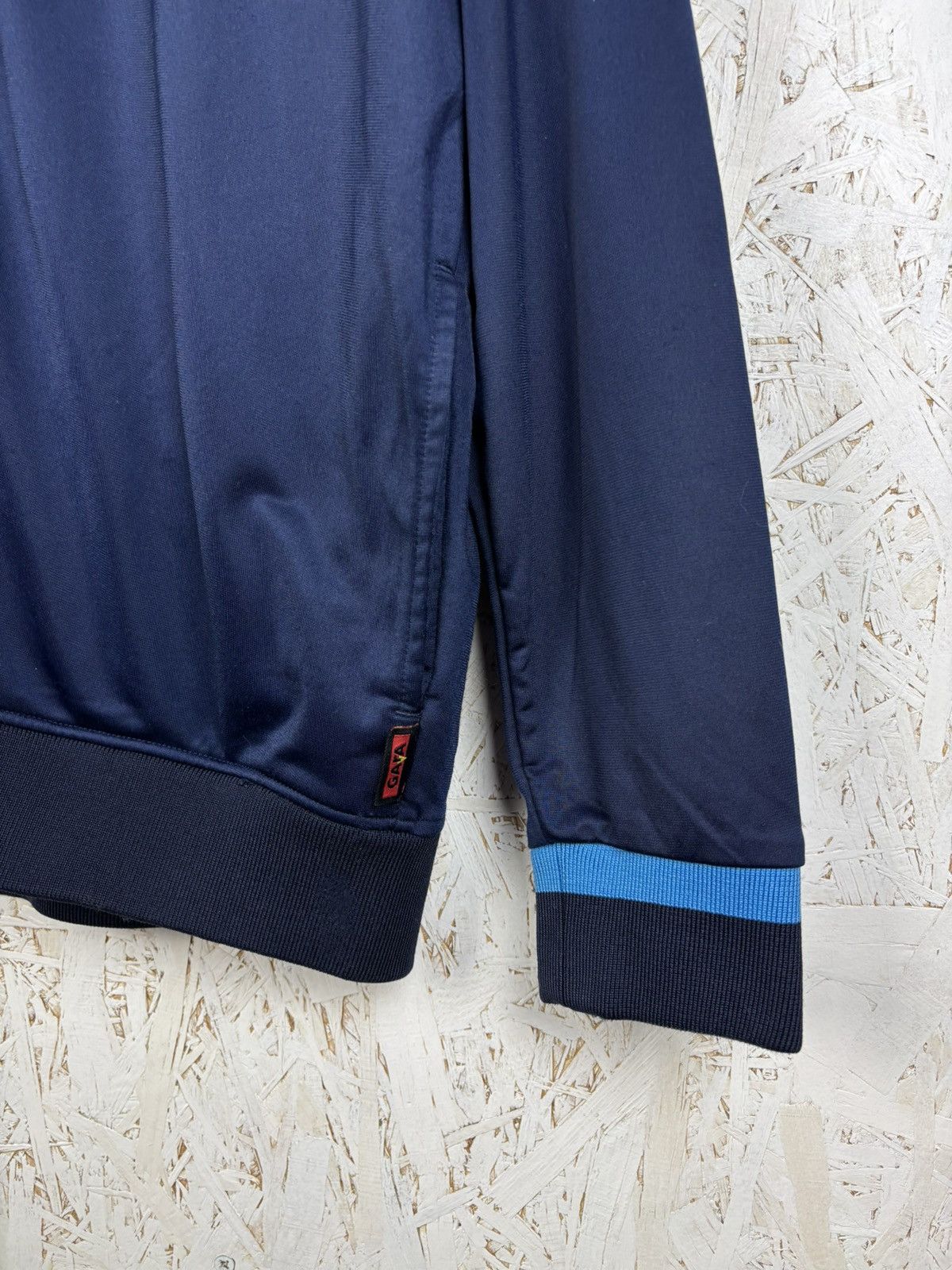 Kappa Kappa Napoli 2015/16 Tracksuit Jacket Blue Size ~L Size US XL / EU 56 / 4 - 5 Thumbnail