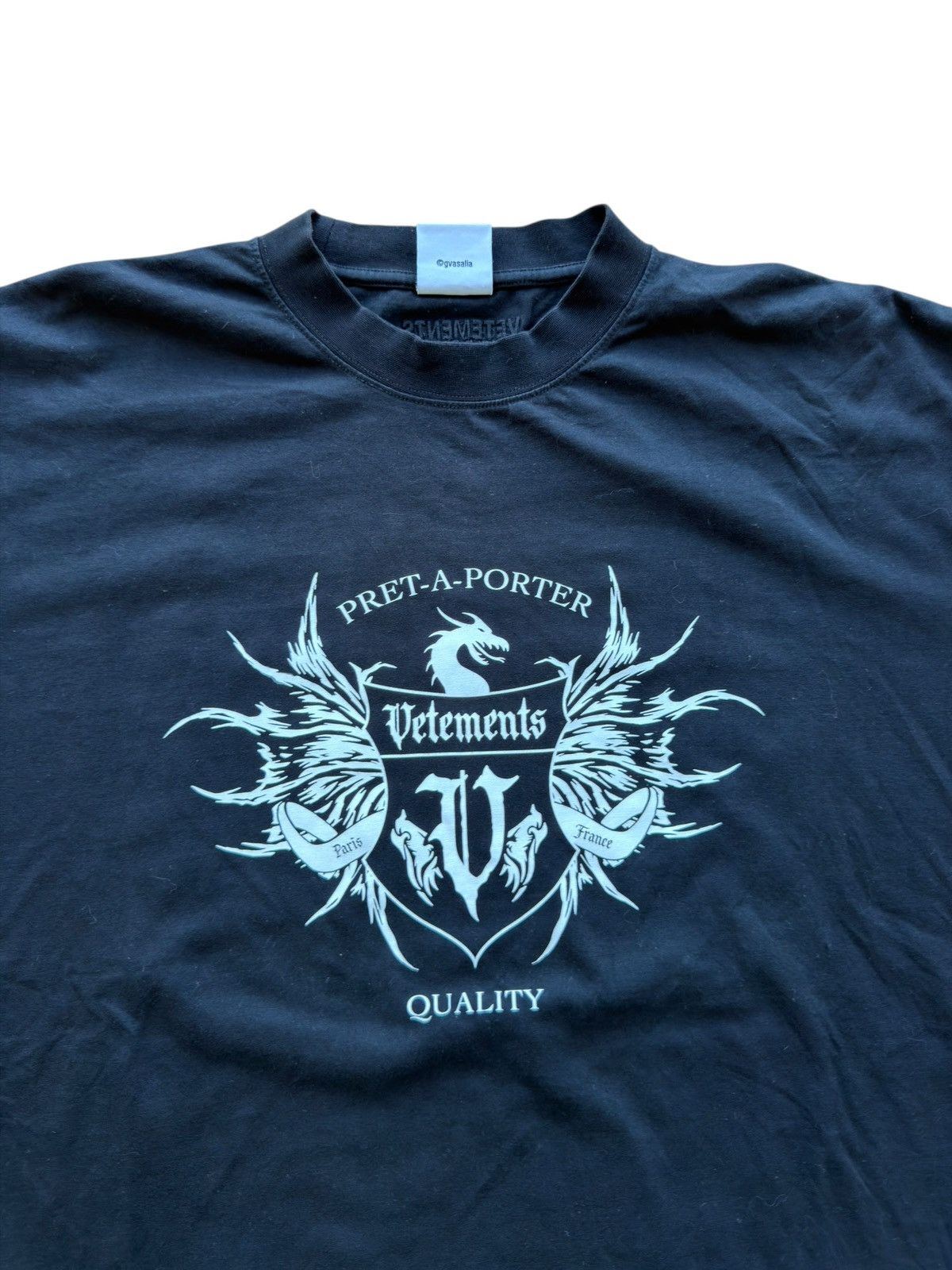 Vetements VETEMENTS Pret-A-Porter Hardcore Couture T-shirt gvasalia Size US S / EU 44-46 / 1 - 18 Thumbnail