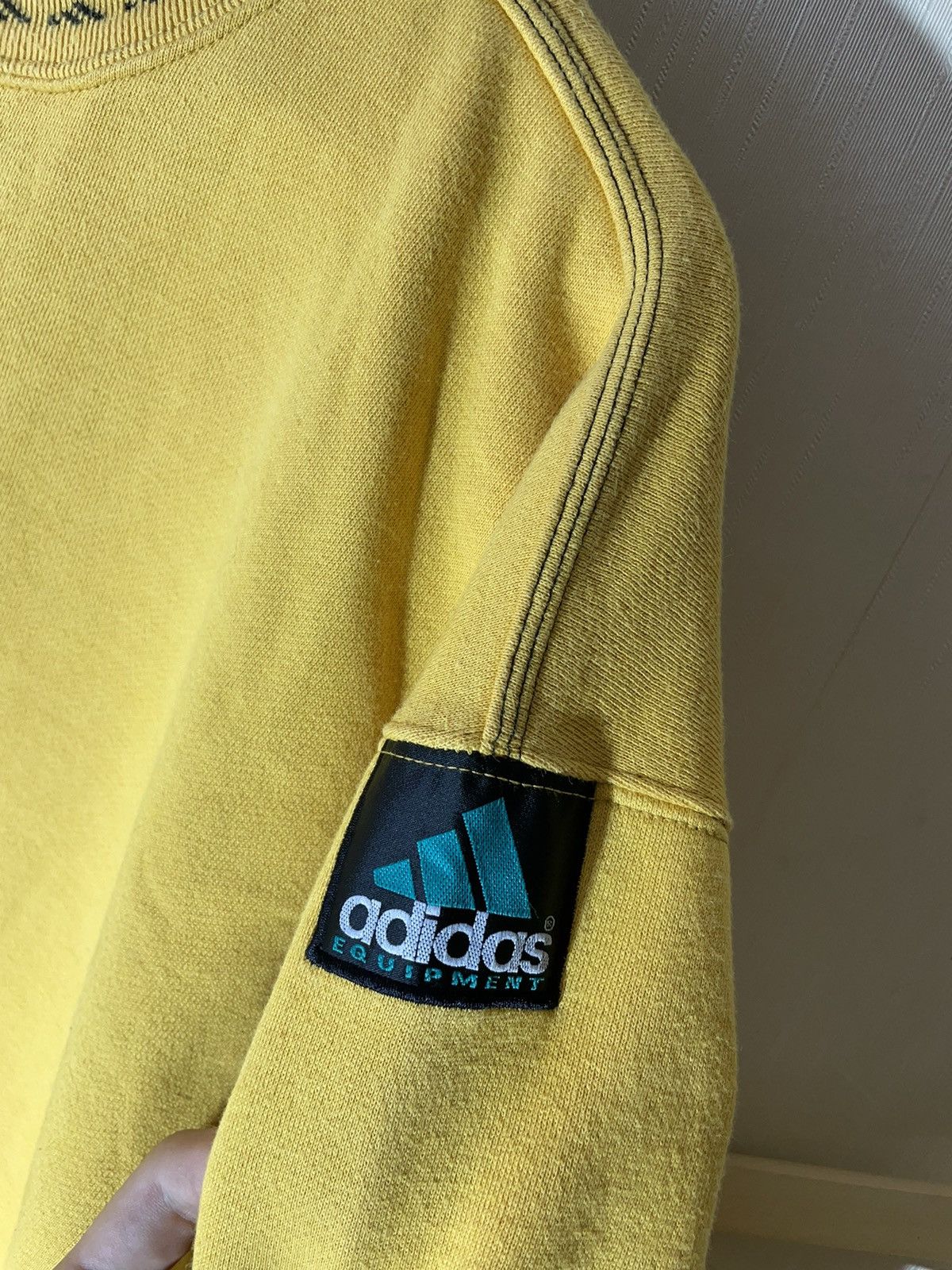Adidas × Vintage Adidas Equipment vintage streetwear sweatshirt 90s Size US XL / EU 56 / 4 - 5 Thumbnail