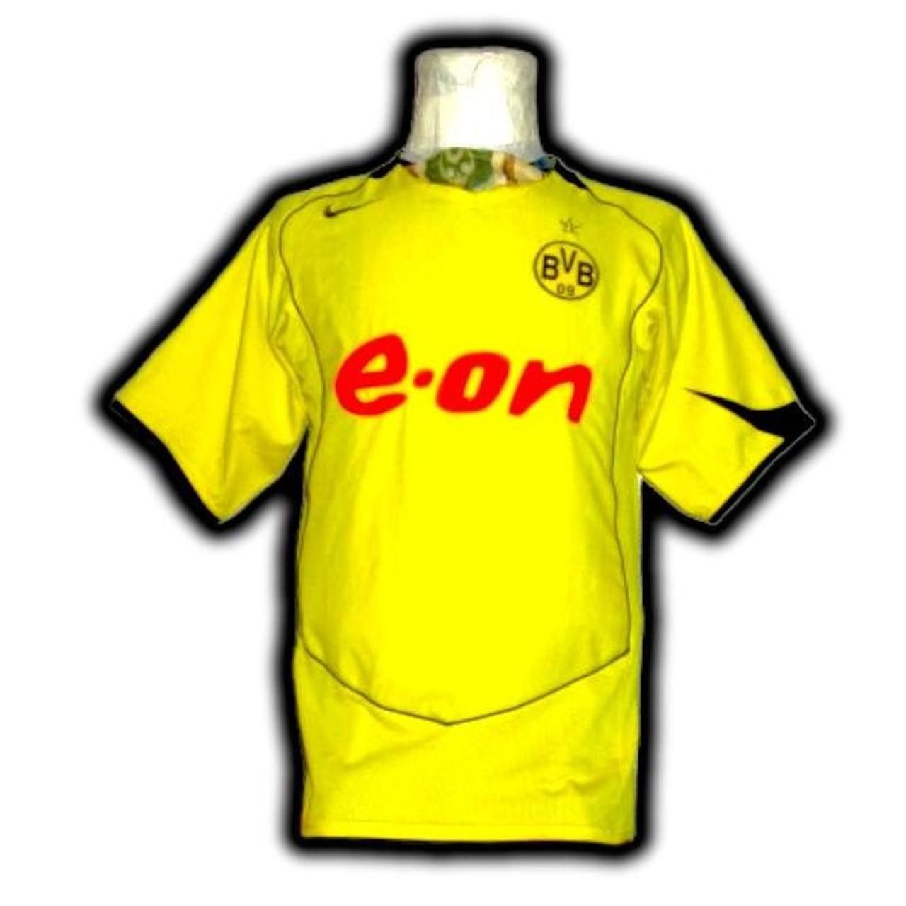 Nike Borussia Dortmund Germany 2004 2005 Away Shirt Jersey Size US S / EU 44-46 / 1 - 2 Thumbnail