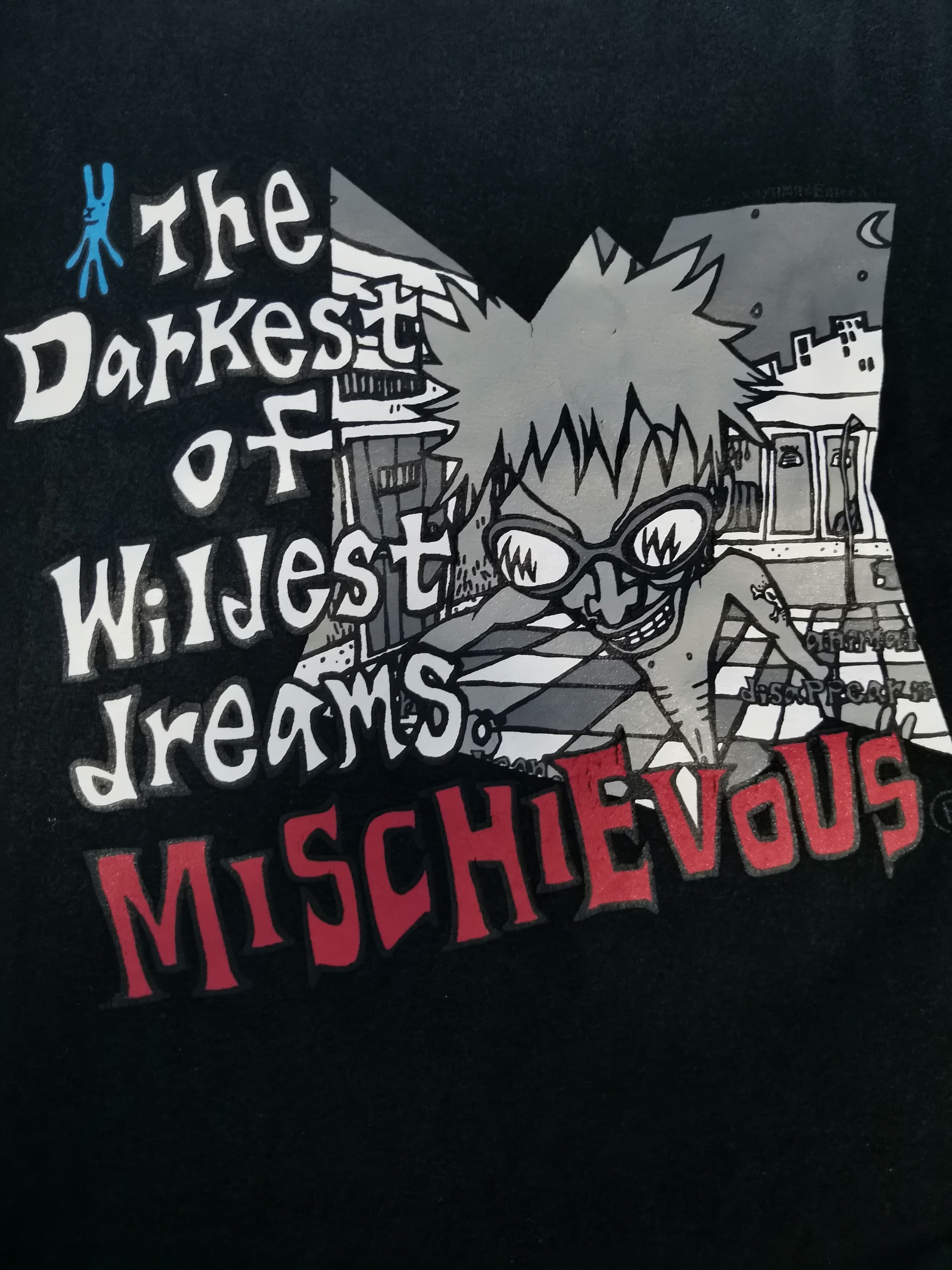Japanese Brand Vintage Mischievous Japan Brand Punk Tee Seditionaries Size US L / EU 52-54 / 3 - 1 Thumbnail