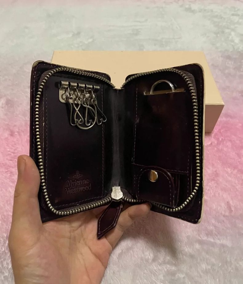Vivienne Westwood Vivienne Westwood size os Saturn Peach Heart Poker King Bag Size ONE SIZE - 6 Thumbnail
