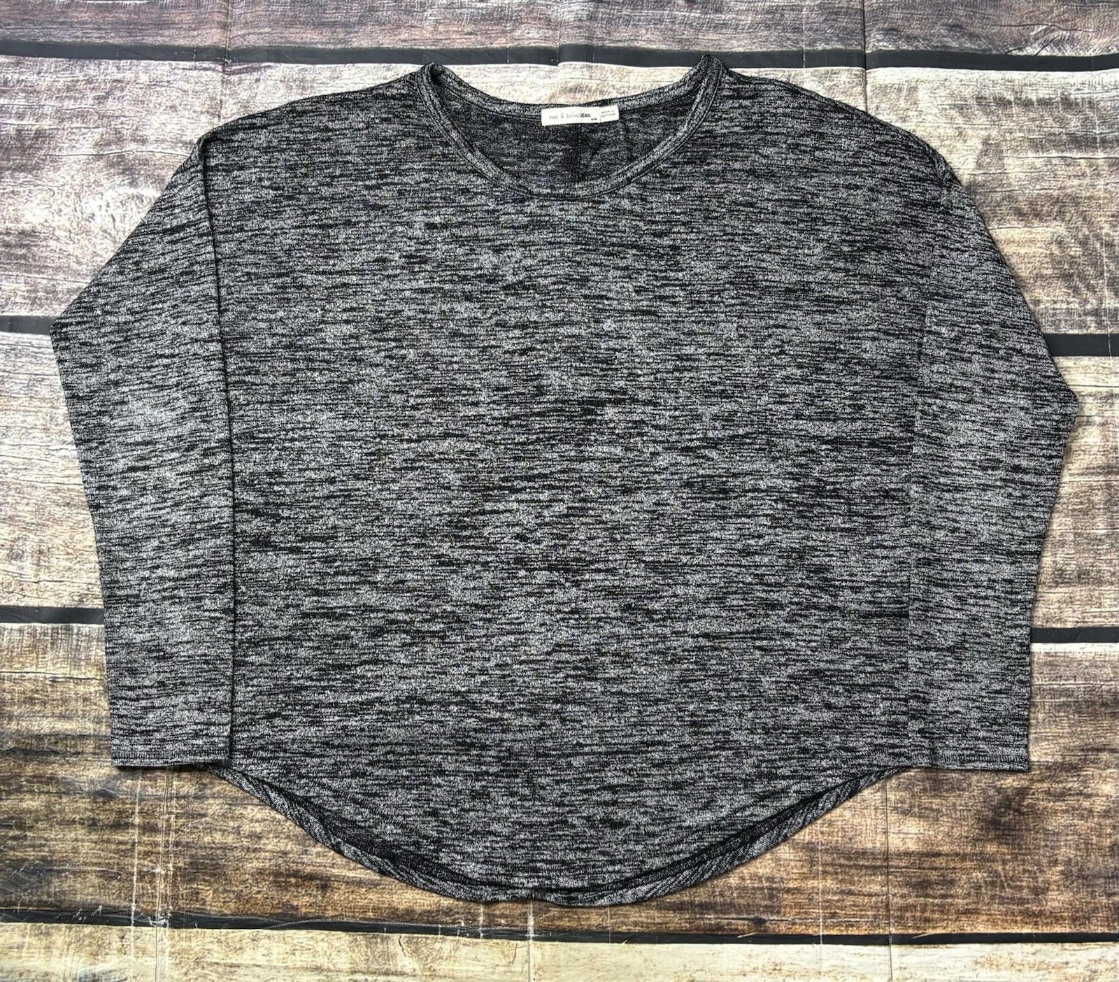 Rag & Bone Rag & Bone Jean Shirt Women's Medium Stretch Gray Black Size M / US 6-8 / IT 42-44 - 1 Thumbnail