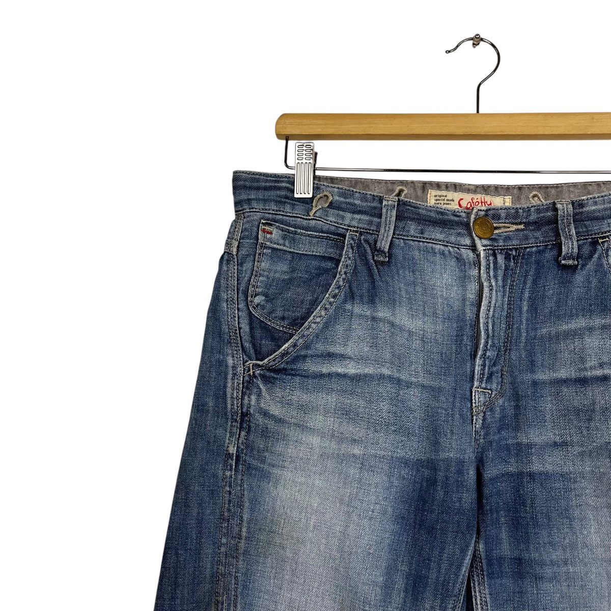 Japanese Brand Vintage Caffety Jeans Denim Size 32" / US 10 / IT 46 - 6 Thumbnail