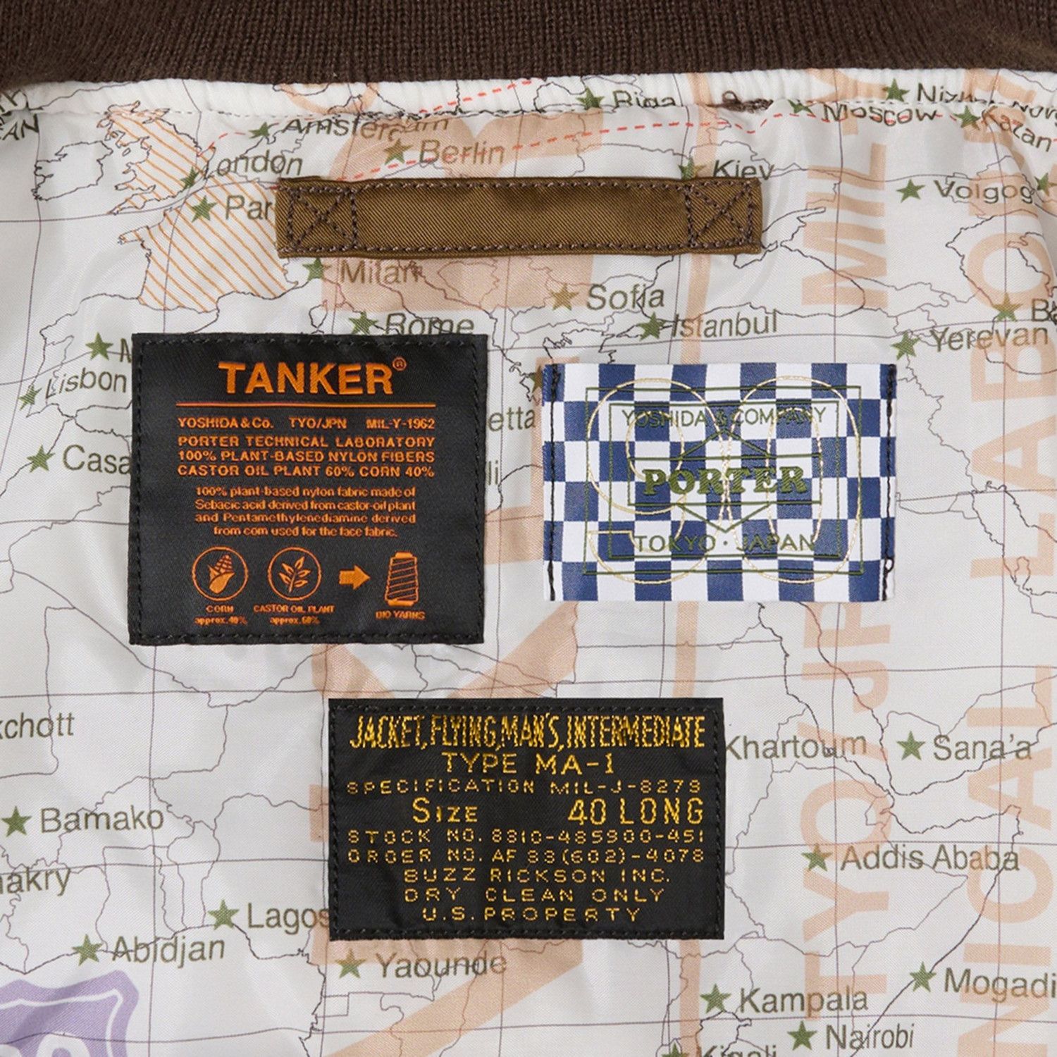 Porter Buzz Rickson’s x Porter MA-1 Jacket & Wallet Medium $1,449 Size US M / EU 48-50 / 2 - 9 Thumbnail