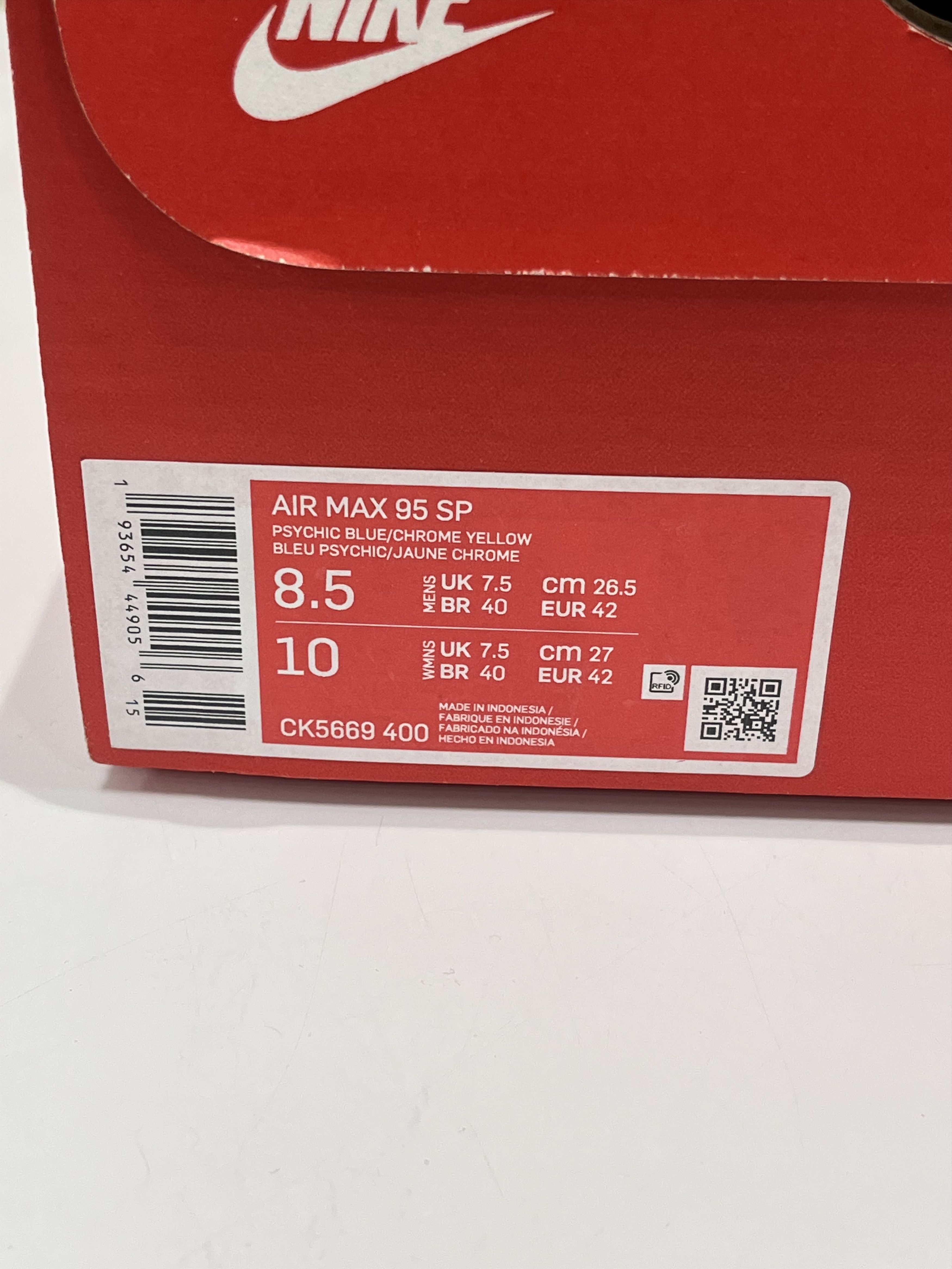 Nike Nike Air Max 95 SP Multicolor Size US 8.5 / EU 41-42 - 8 Thumbnail