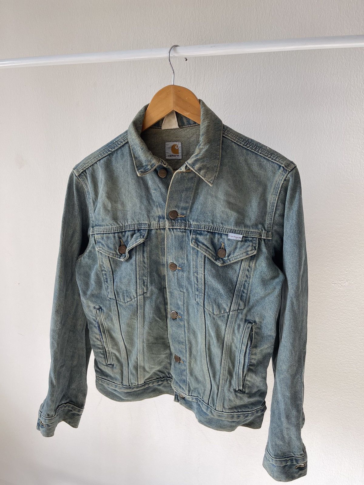 Carhartt × Vintage 1889-1989 100year Carhartt Denim Jacket Size US S / EU 44-46 / 1 - 7 Thumbnail