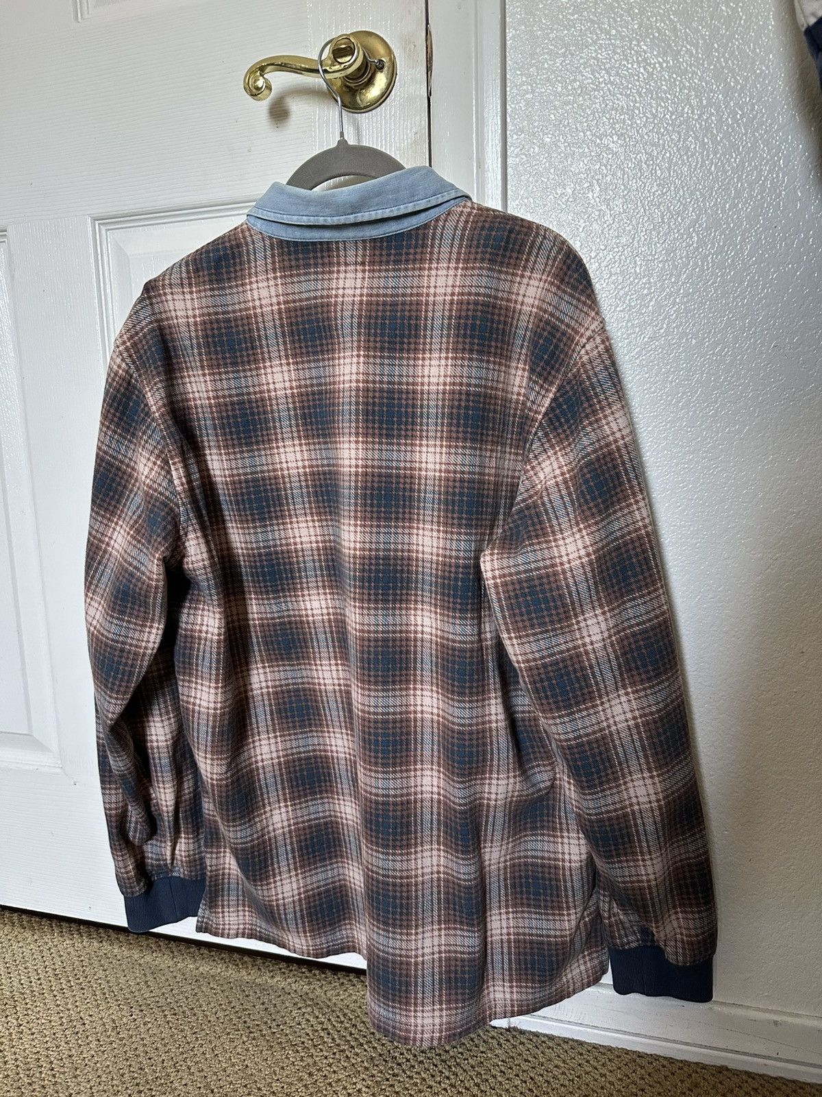 Supreme Supreme Shadow Plaid Rugby Polo FW14 Size US S / EU 44-46 / 1 - 3 Thumbnail
