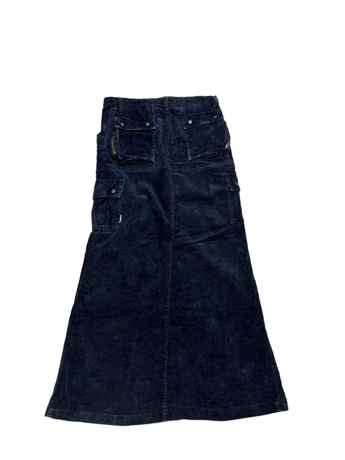 image of Hysteric Glamour Corduroy Cargo Skirt in Black, Women's (Size 28)