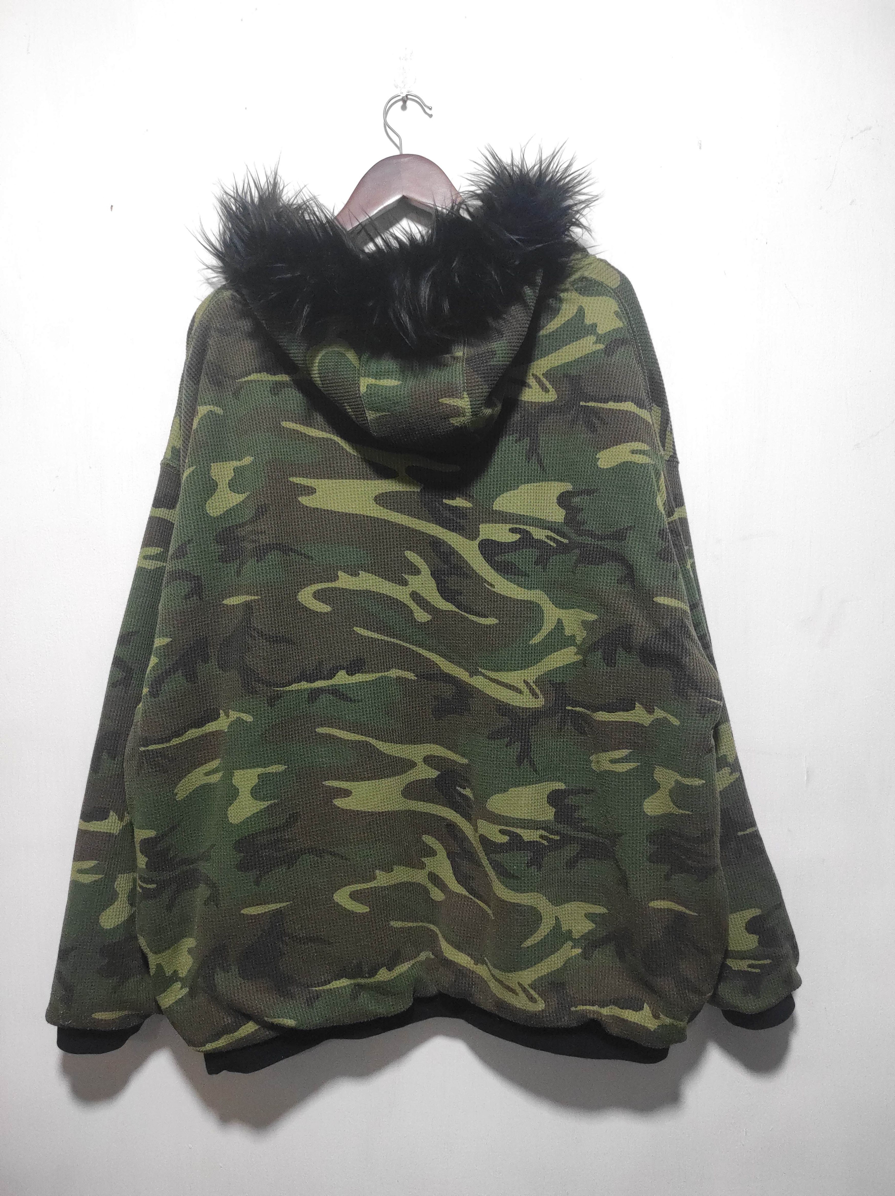 Hysteric Glamour Pro Club Camo Reversible Heavy Zipper Fur Hoodie LGB style Size US XXL / EU 58 / 5 - 10 Thumbnail