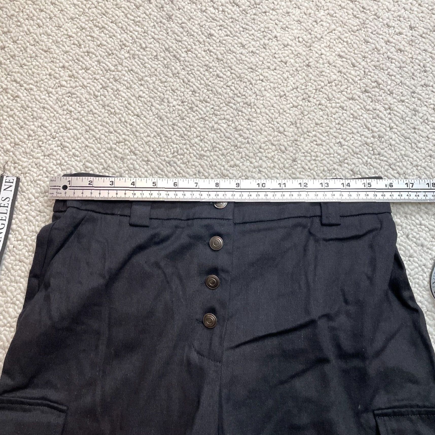Fashion Nova VINTAGE Fashion Nova Sayra Jogger Sweatpants Womens XL Black Pockets 32x29 New NWT Size 40" / US 18 - 7 Thumbnail