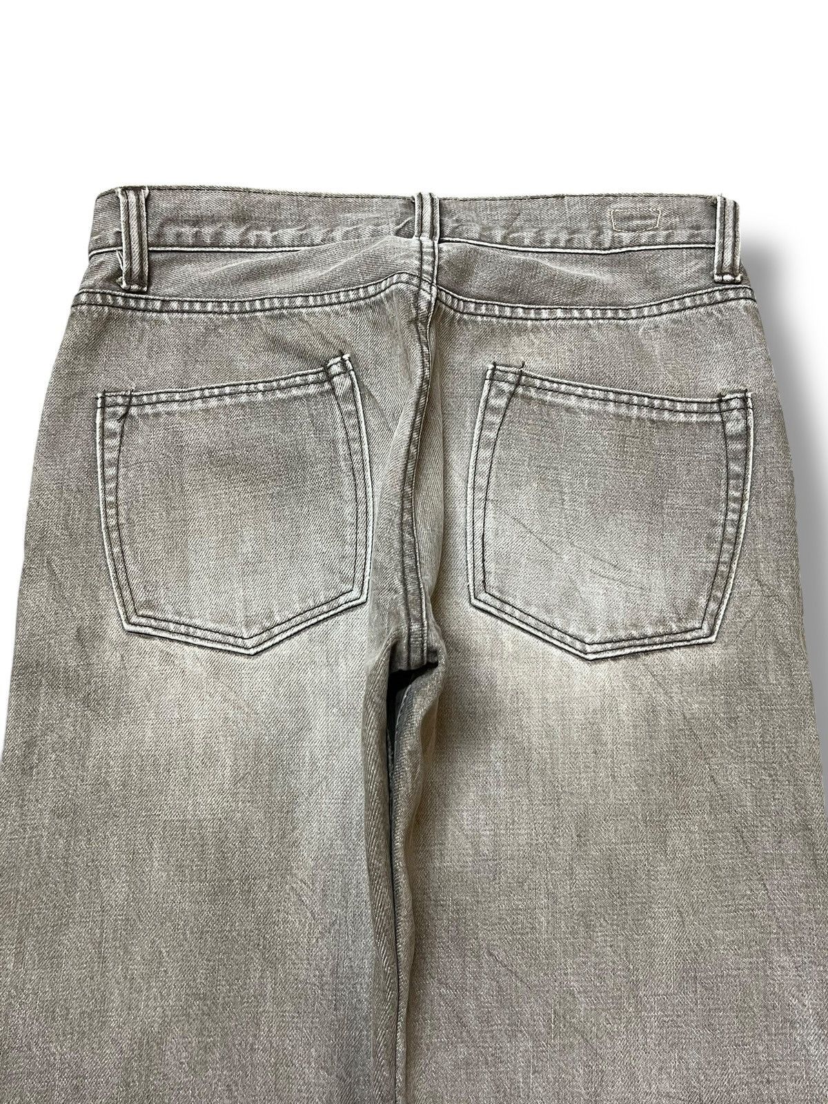 Big John Vintage Quadro+Phenia Big John Japan - Distressed Denim Size US 29 - 5 Thumbnail