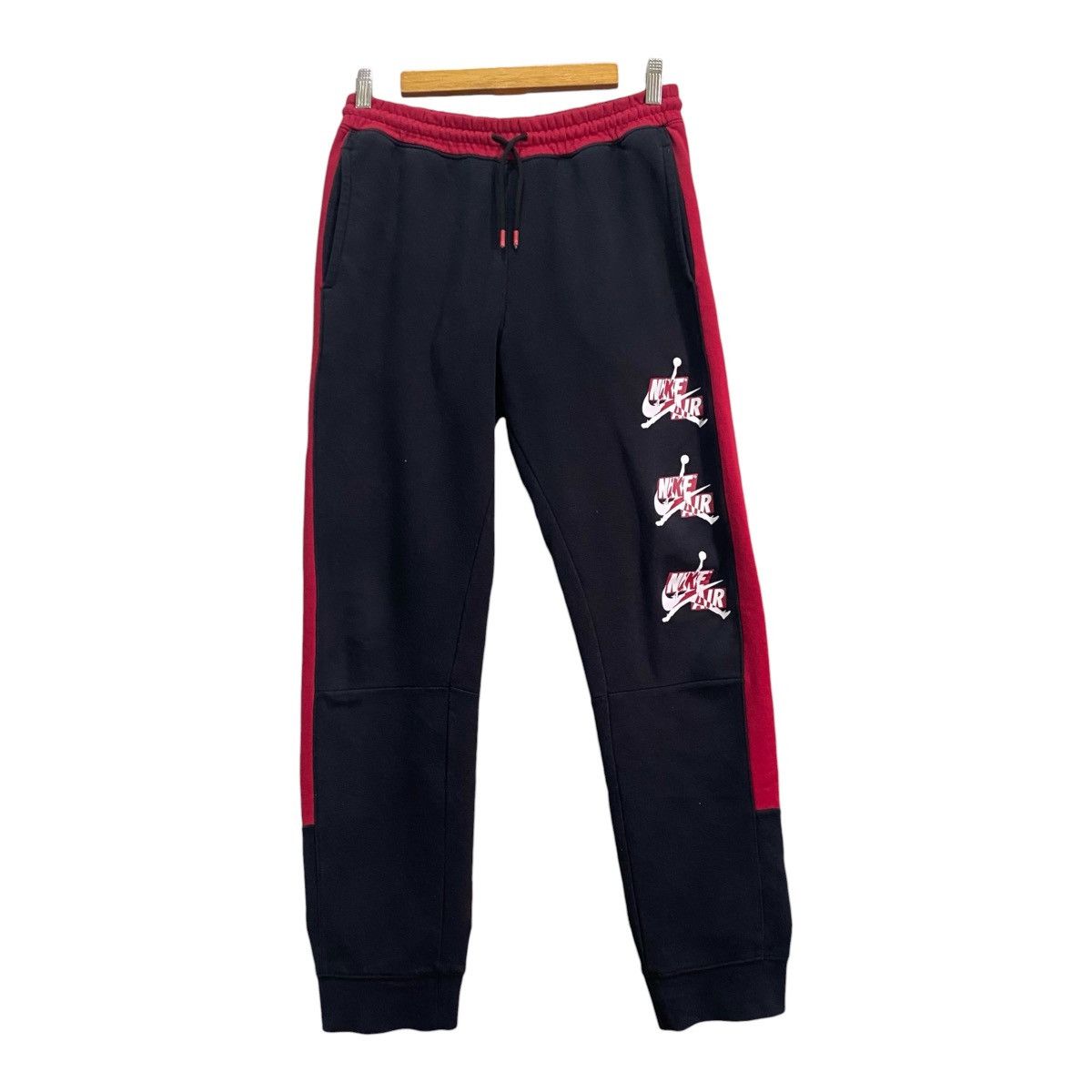 Nike Nike Air Jordan Jumpman Classics III Fleece Joggers BlackRed Size US 28 / EU 44 - 1 Thumbnail