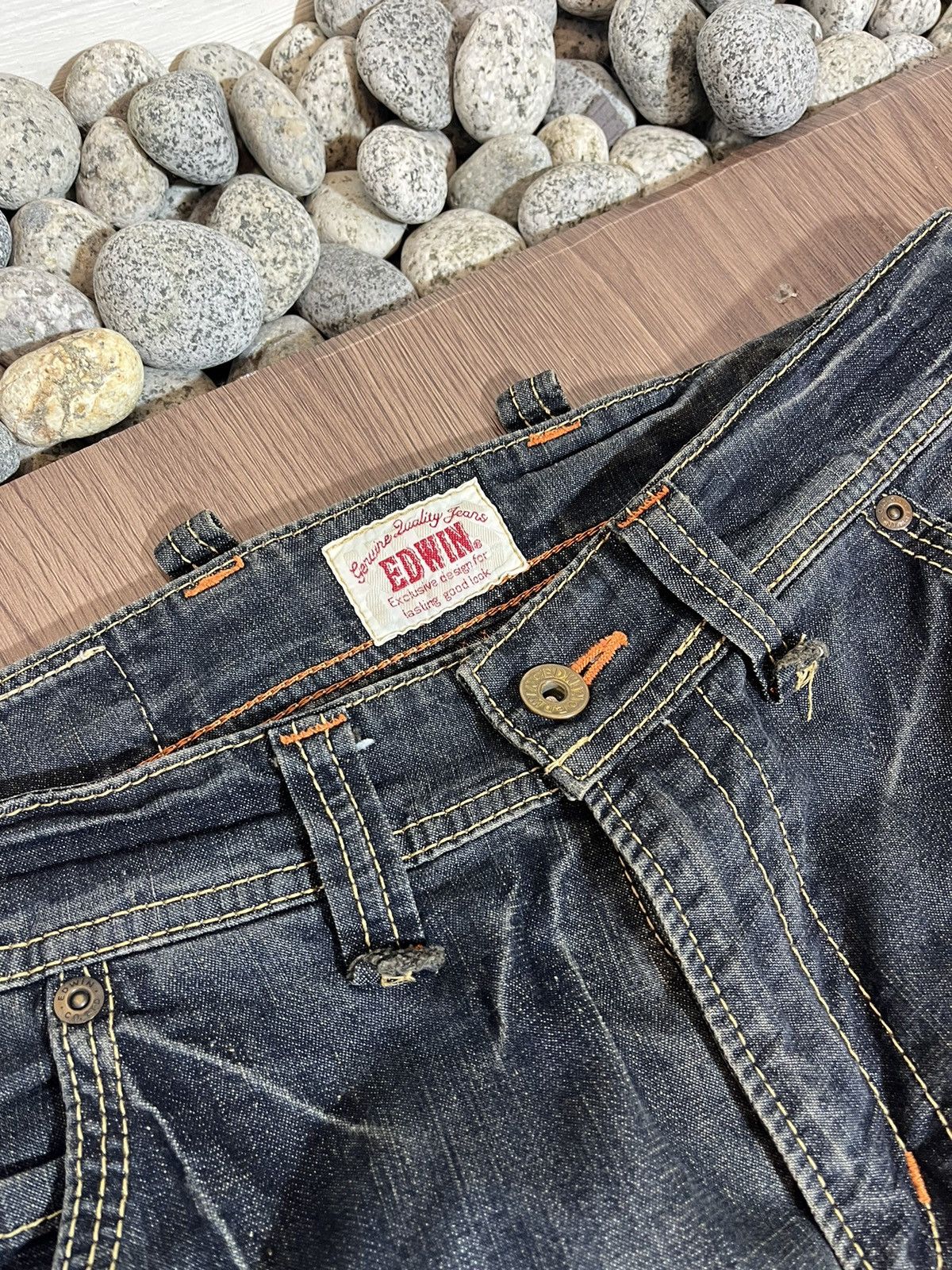 Edwin × If Six Was Nine × Japanese Brand Japanese EDWIN flare multipocket constrast stiching denim Size US 31 - 8 Thumbnail